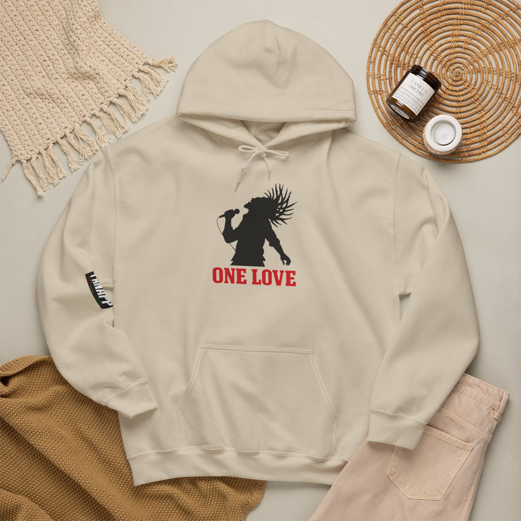 One Love Hoodie — Reggae Silhouette Pullover