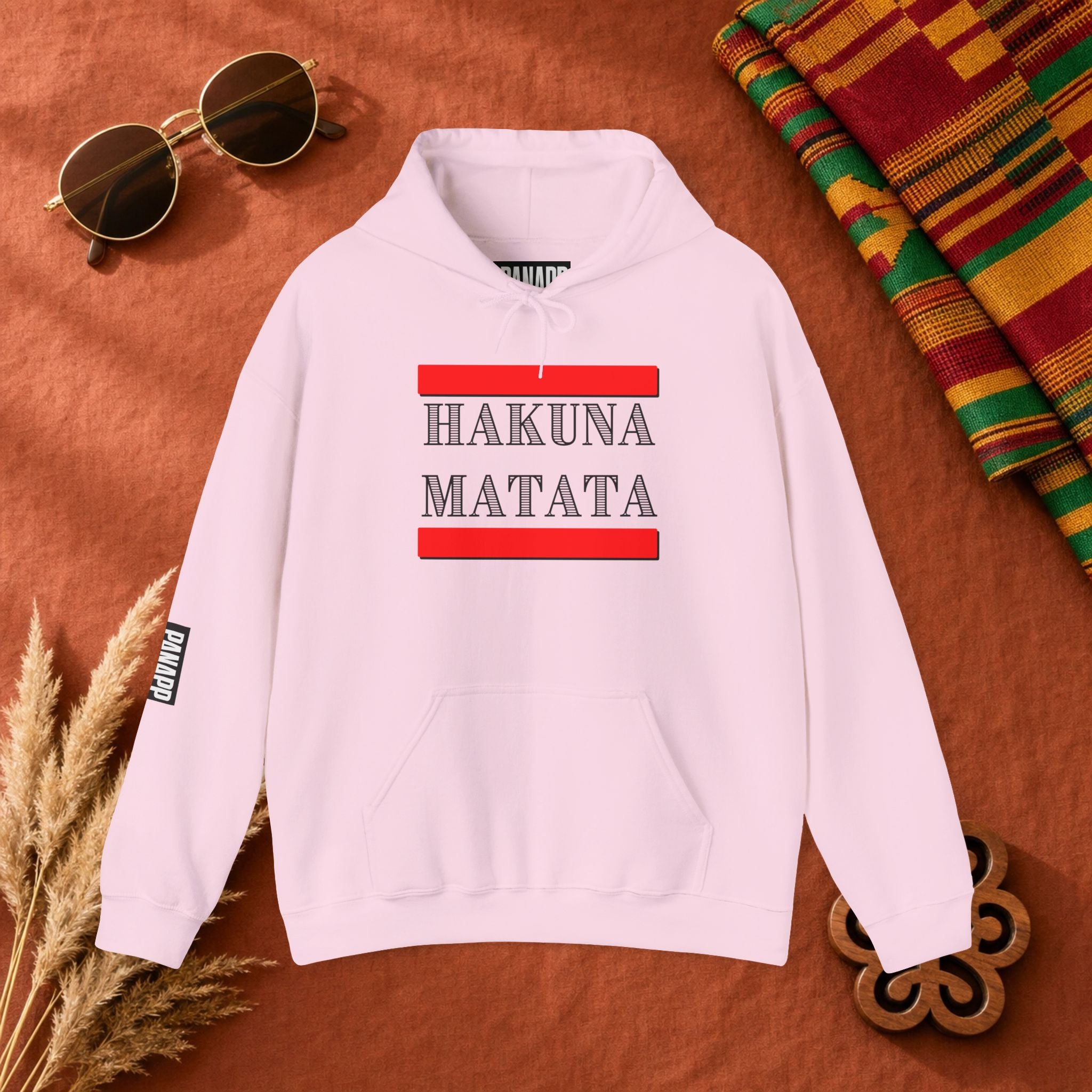 Hakuna Matata Hoodie — Relaxed Quote Hooded Sweatshirt