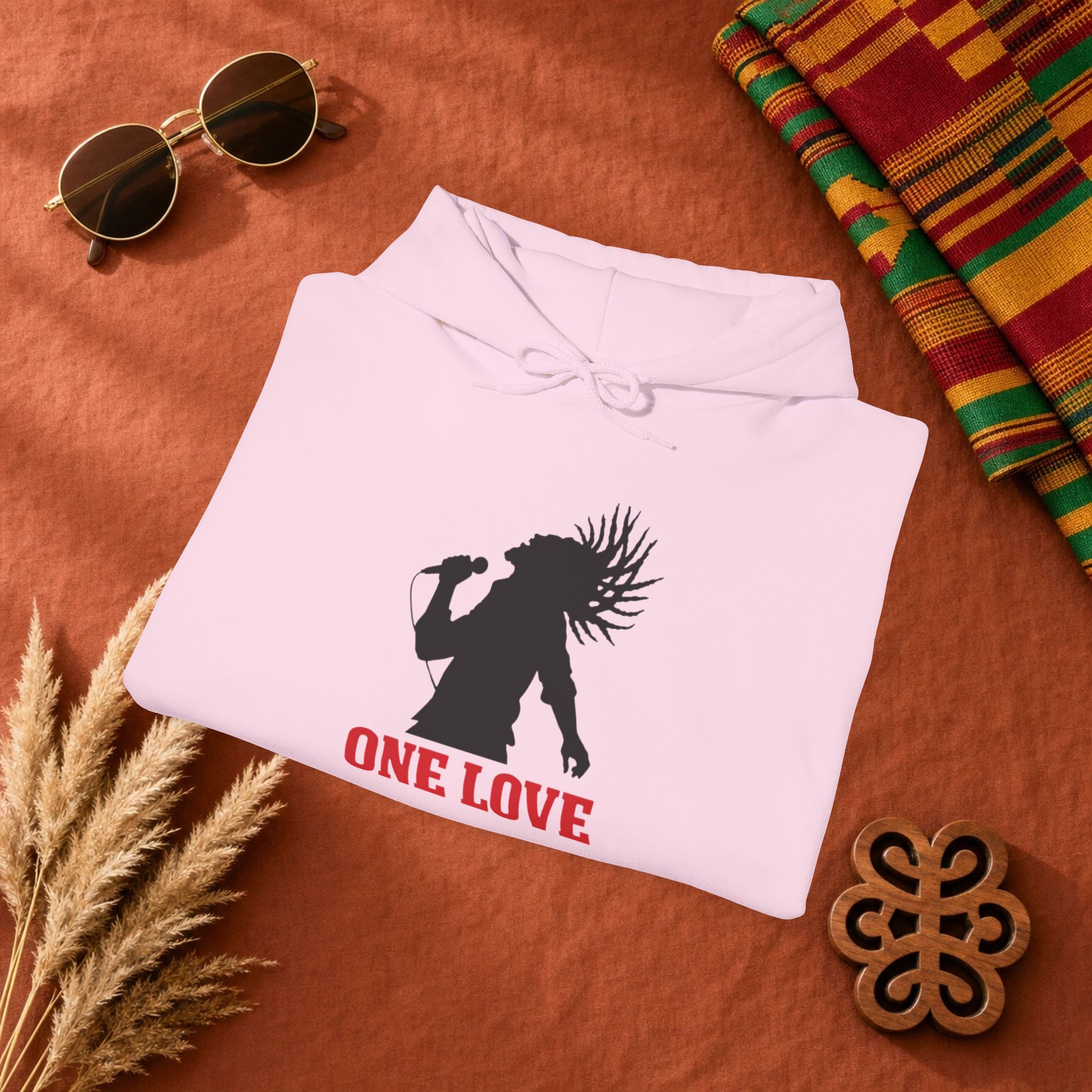 One Love Hoodie — Reggae Silhouette Pullover