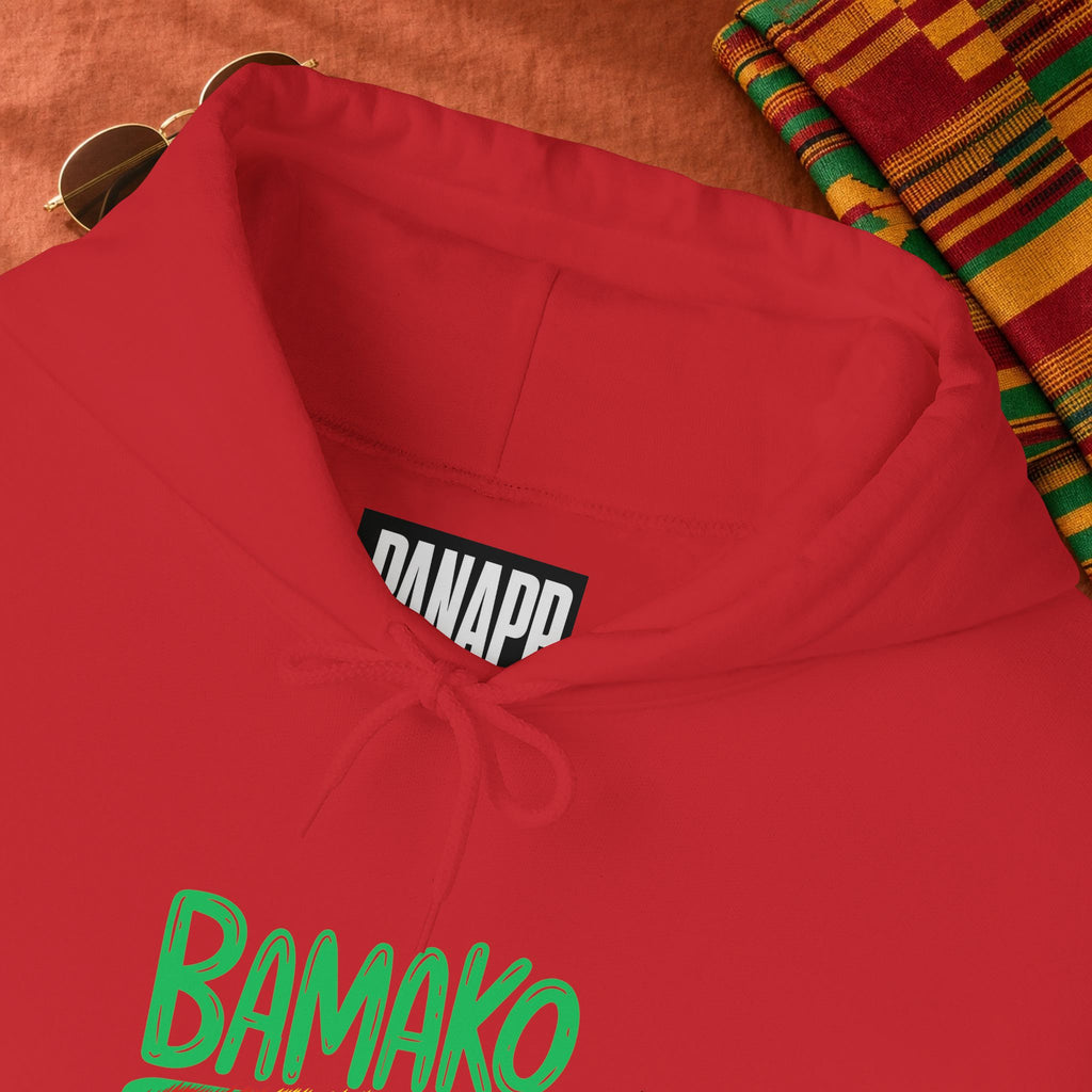 Bamako Graphic Hoodie — Stylish West African City Name Pullover