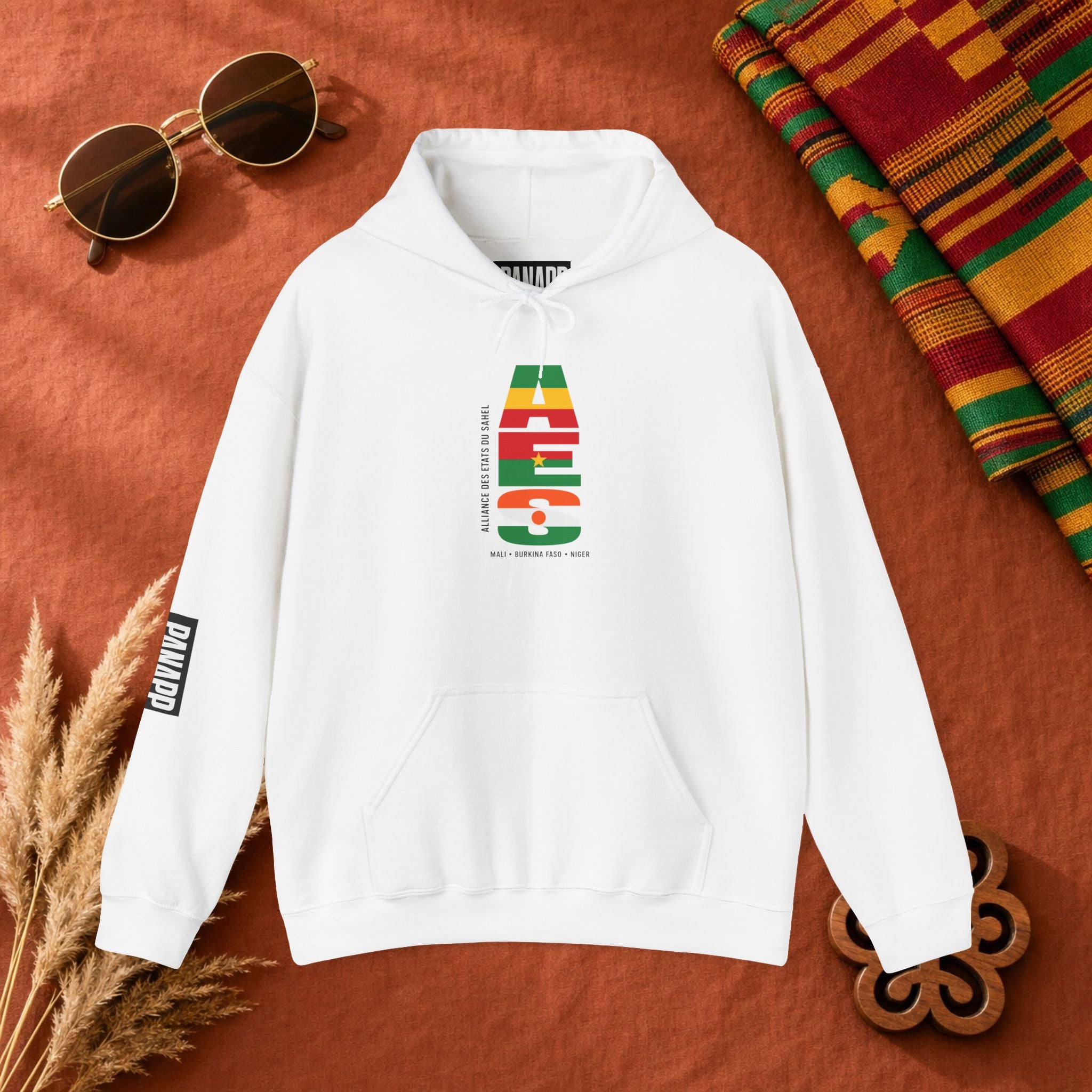 AES  Pull-Hoodie | alliance des etats du sahel pull -hoodie
