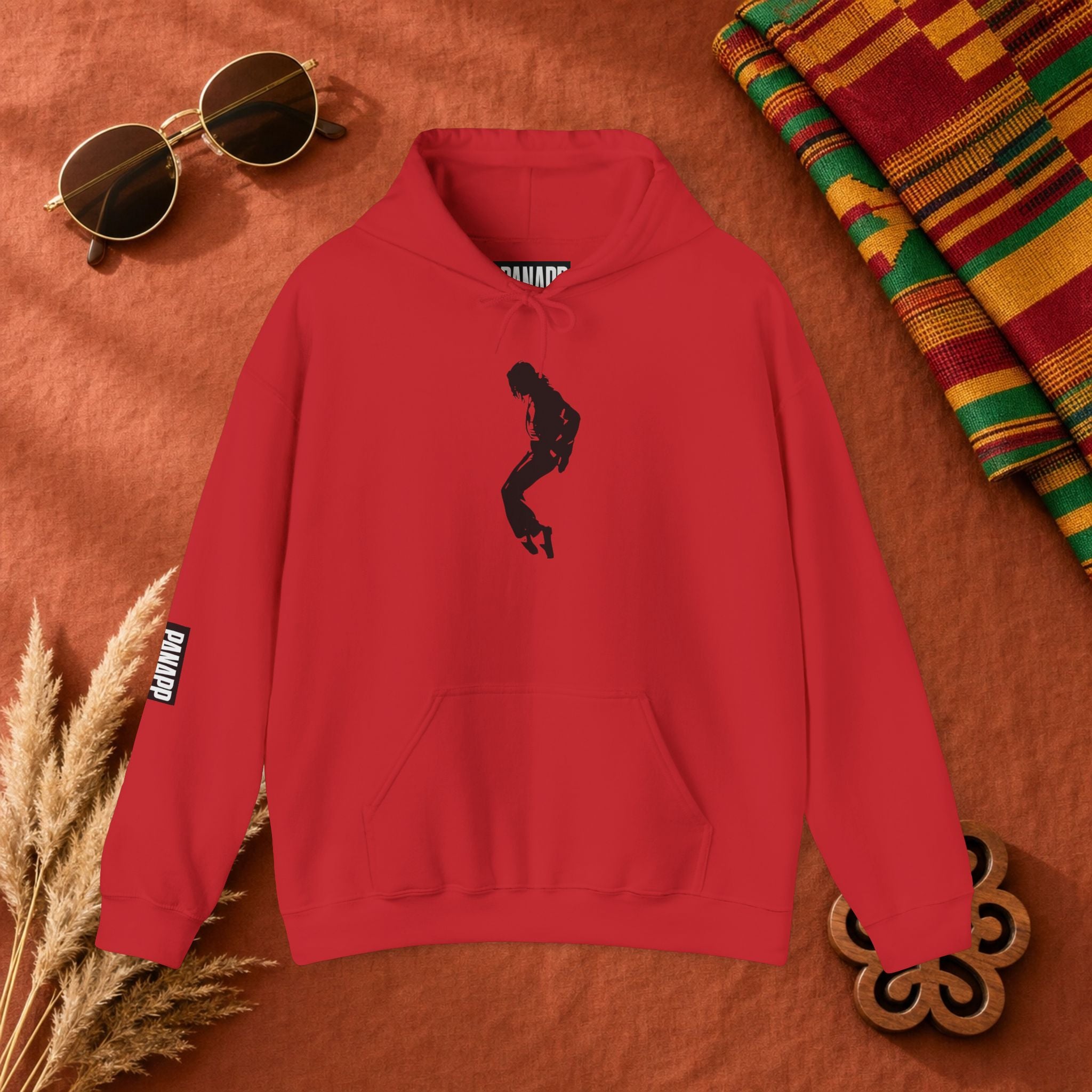King of pop Silhouette hoodie –