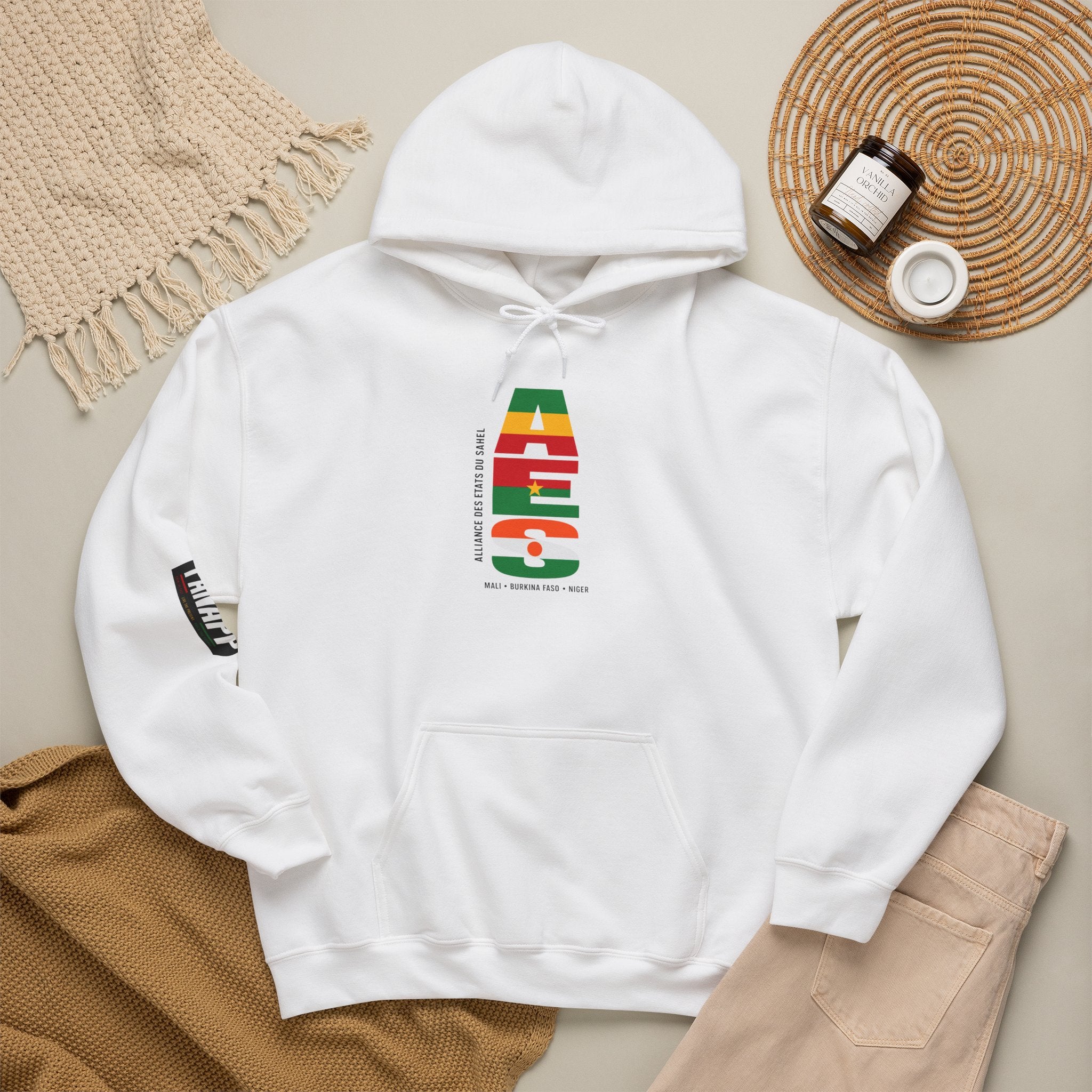 AES  Pull-Hoodie | alliance des etats du sahel pull -hoodie