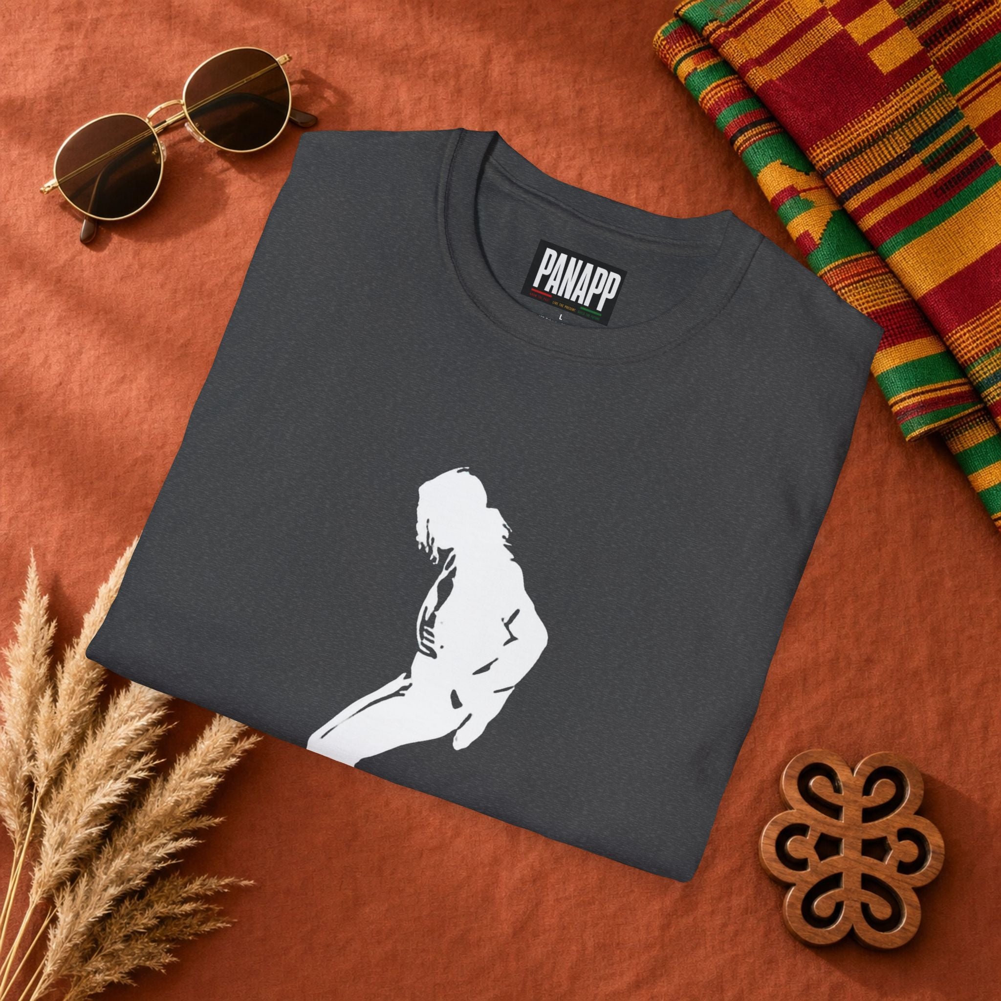 king of pop Silhouette Tee — Iconic Moonwalk Dance T‑Shirt