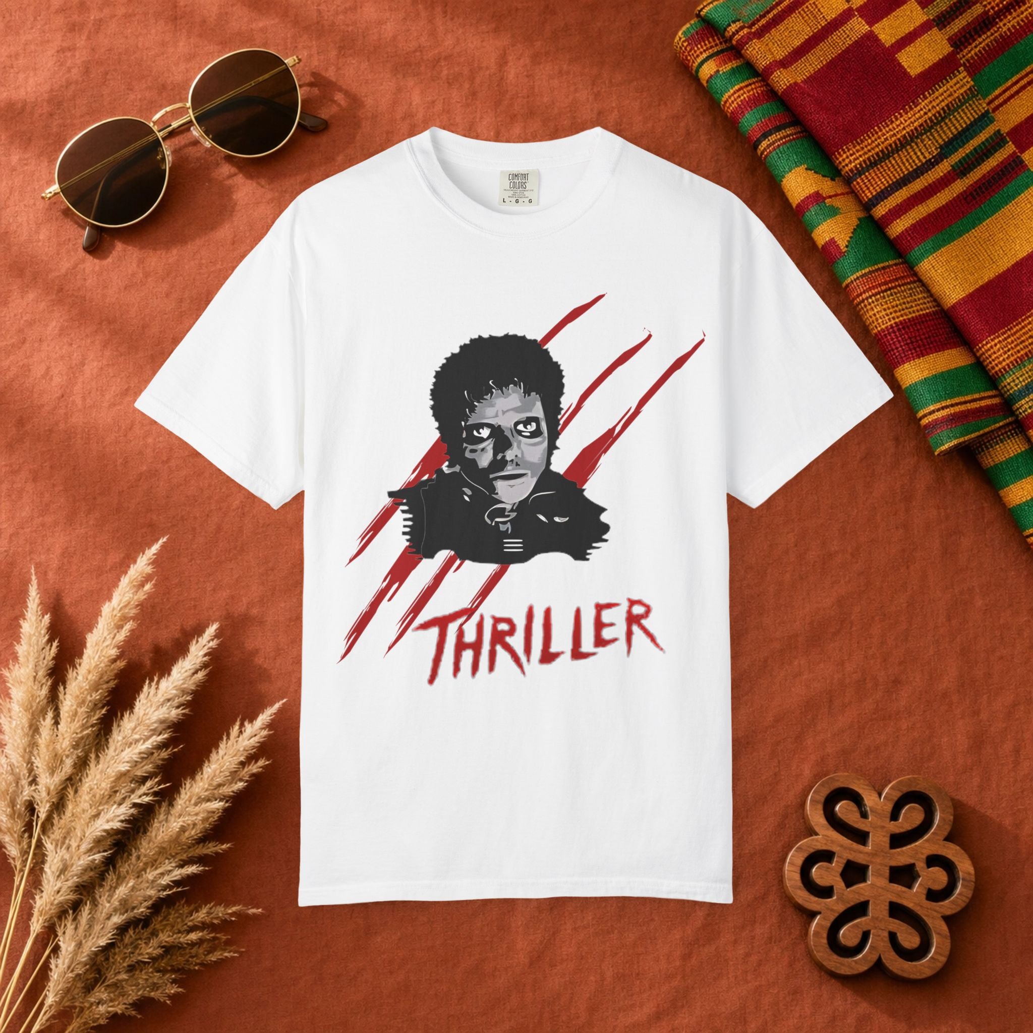Thriller Vintage Graphic T-Shirt Thriller T-Shirt | Pop Legend Zombie