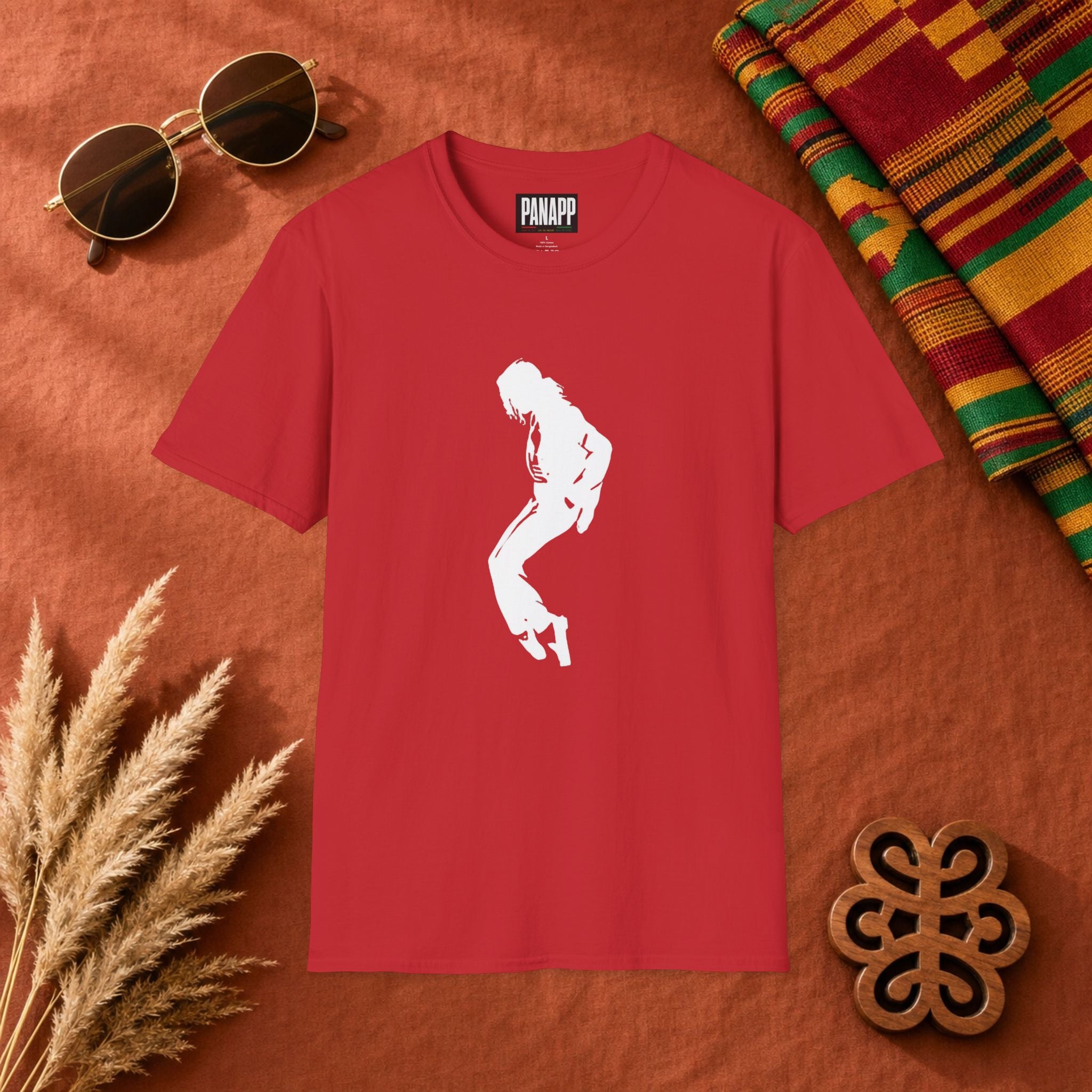 king of pop Silhouette Tee — Iconic Moonwalk Dance T‑Shirt