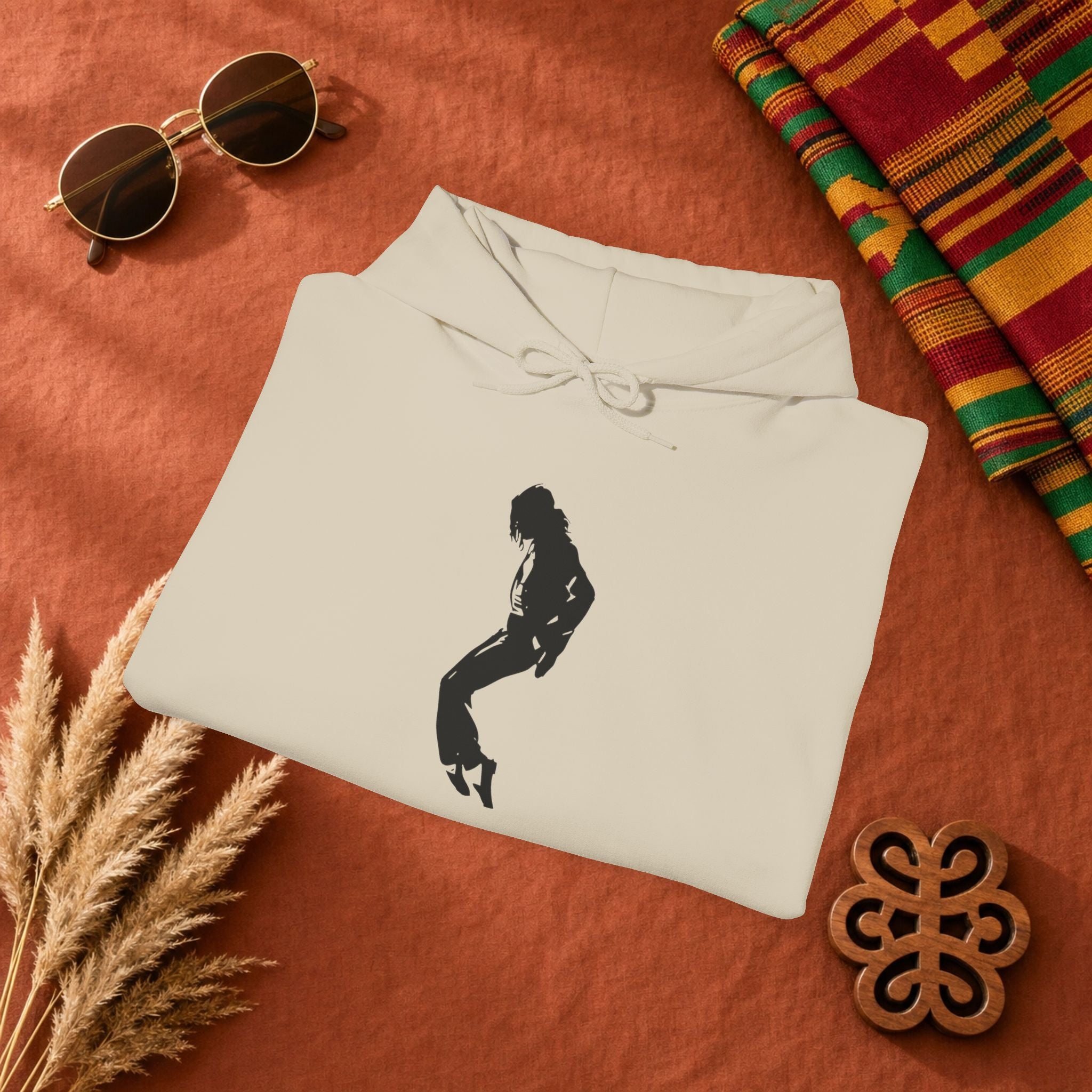 King of pop Silhouette hoodie –