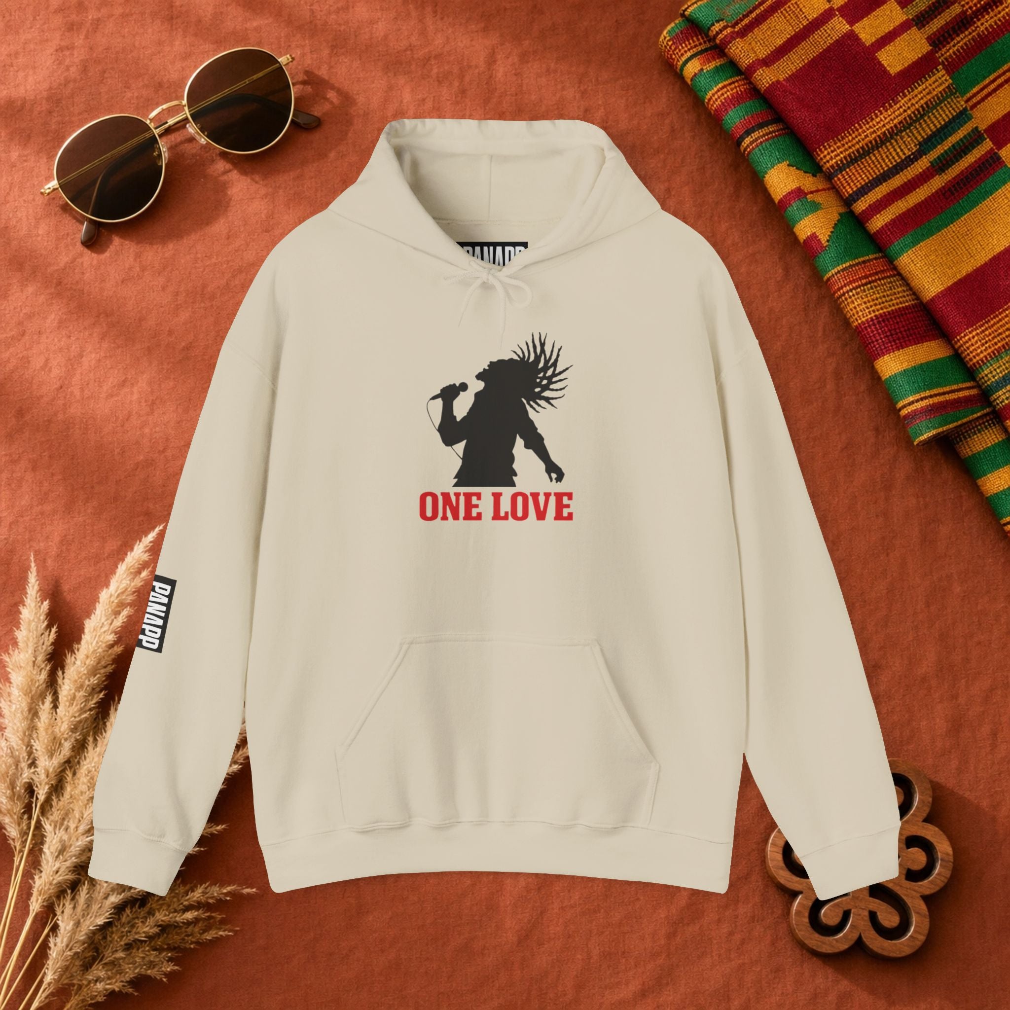 One Love Hoodie — Reggae Silhouette Pullover