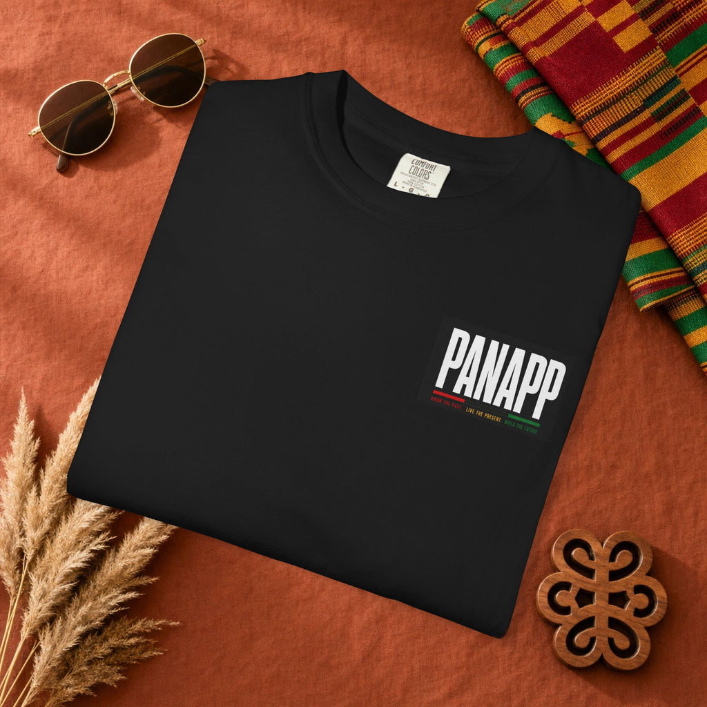 PANAPP Graphic T-Shirt — Bold Logo Tee with Pan-African Colors