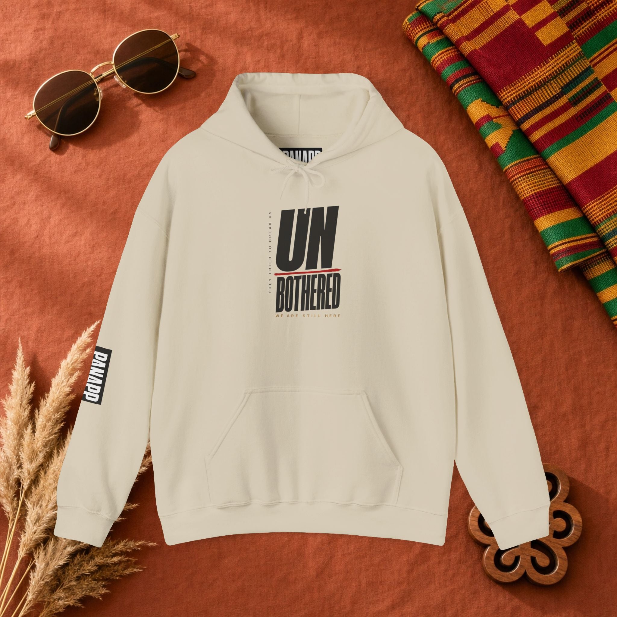 UNBothered Hoodie — Minimal Statement Graphic Hooded Sweatshirt