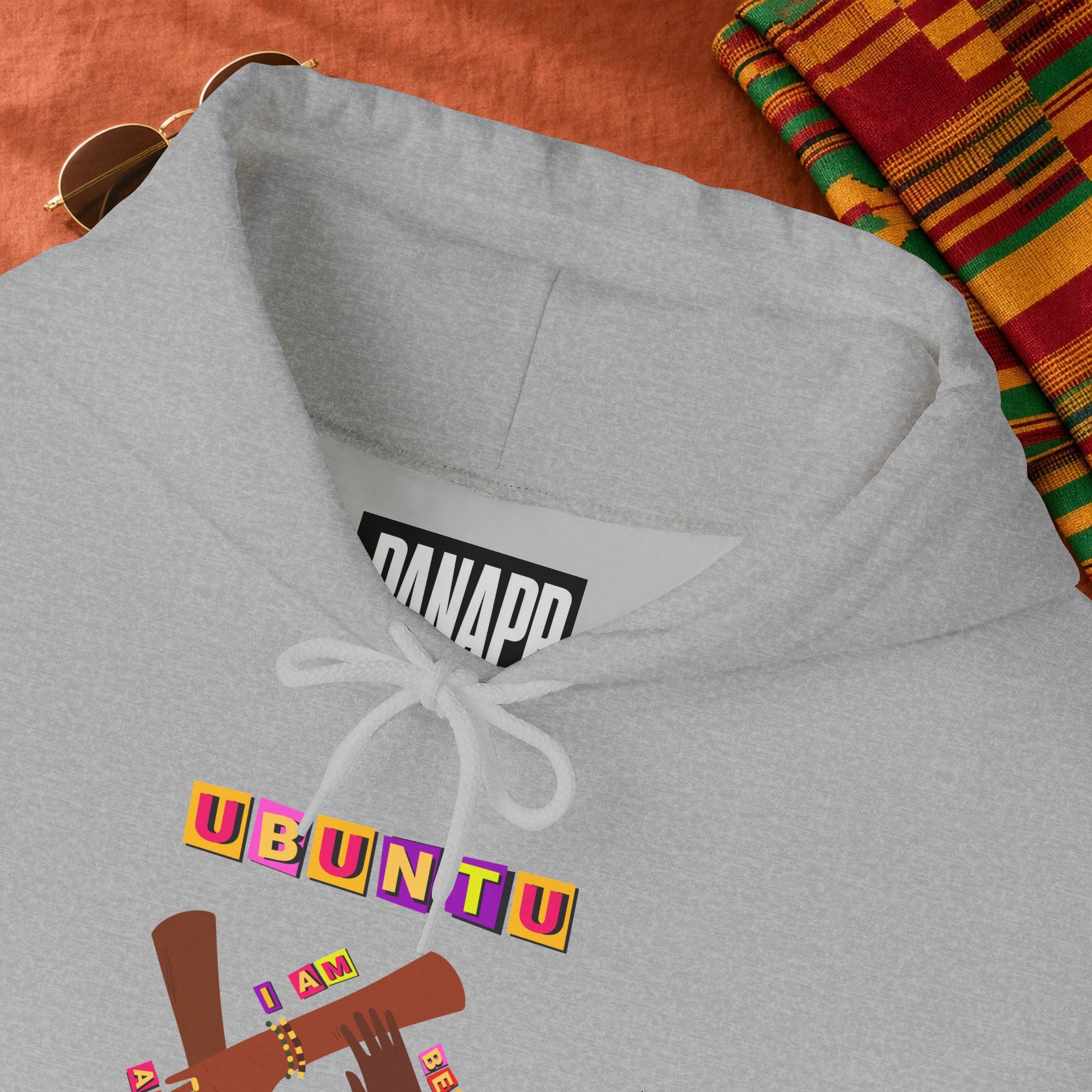 Ubuntu Afrobeat Hoodie — African Cultural Graphic Pullover
