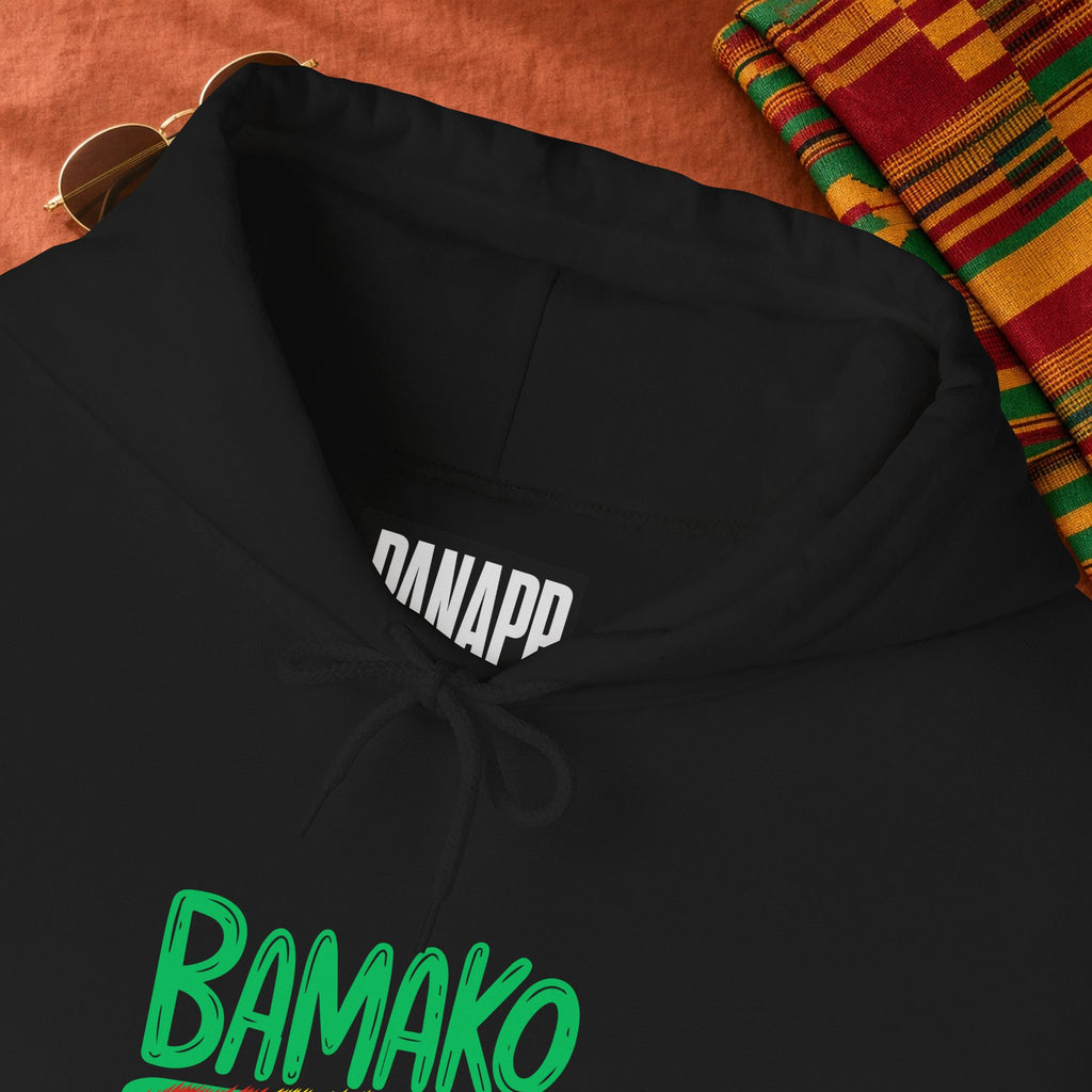Bamako Graphic Hoodie — Stylish West African City Name Pullover