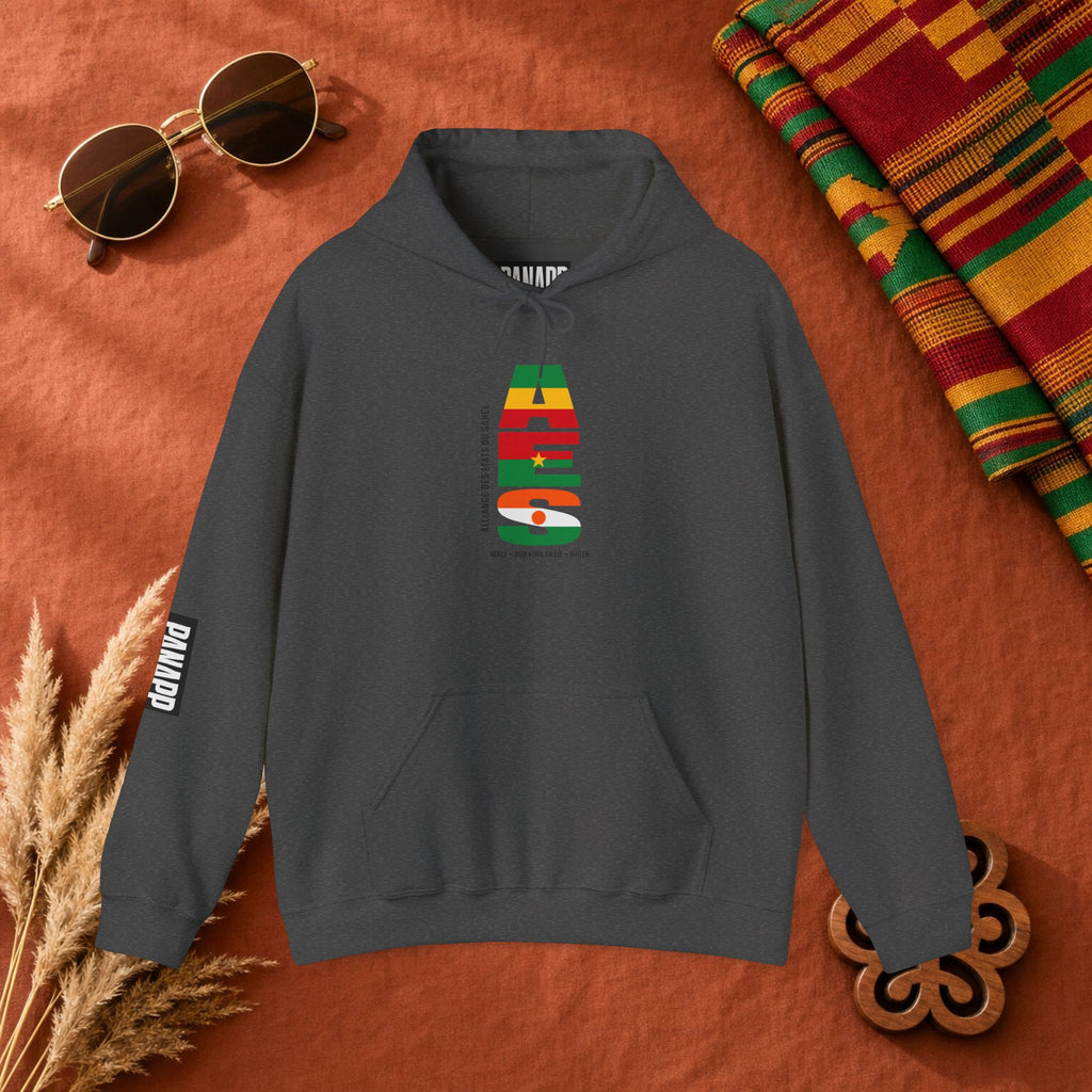 AES  Pull-Hoodie | alliance des etats du sahel pull -hoodie
