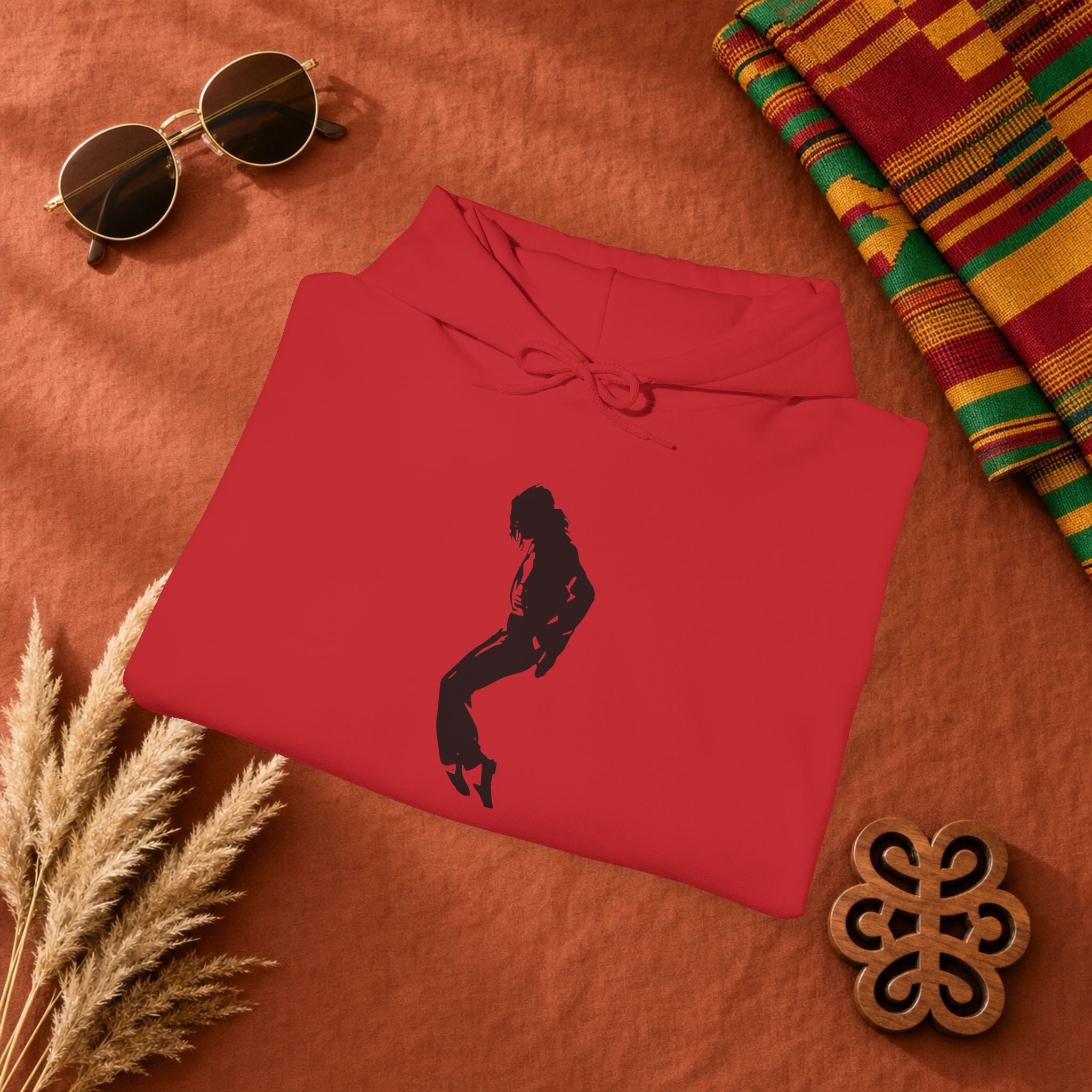 King of pop Silhouette hoodie –