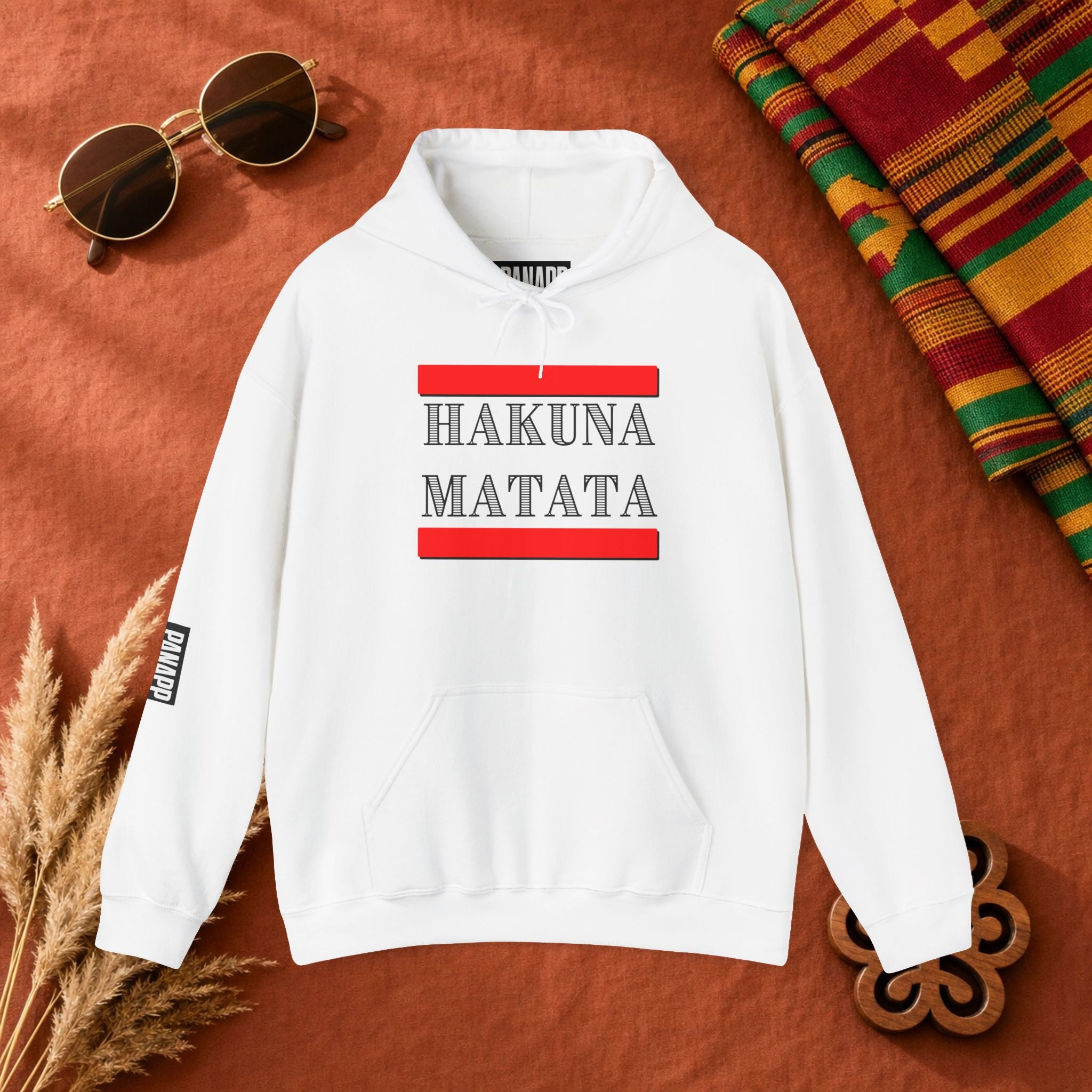 Hakuna Matata Hoodie — Relaxed Quote Hooded Sweatshirt