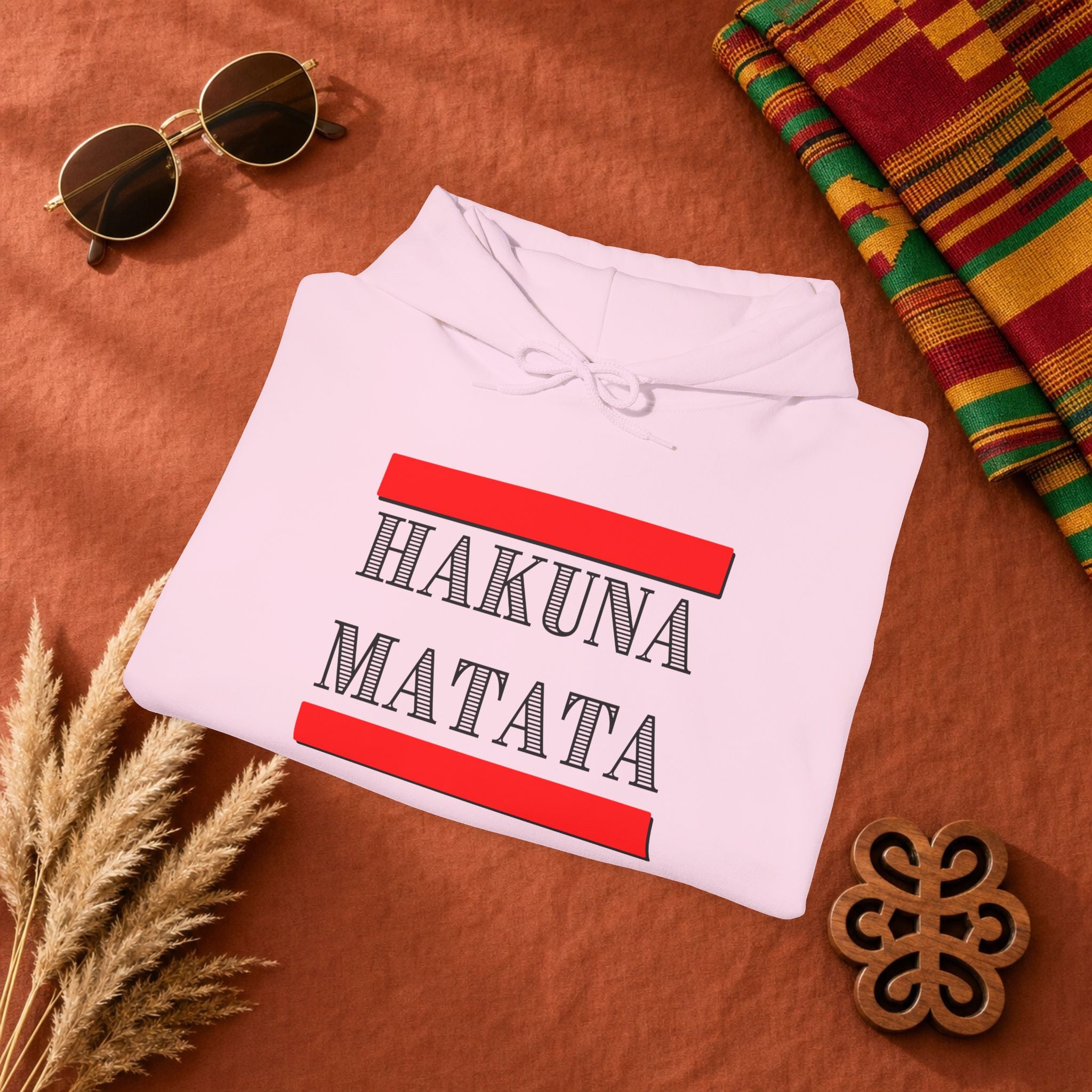 Hakuna Matata Hoodie — Relaxed Quote Hooded Sweatshirt