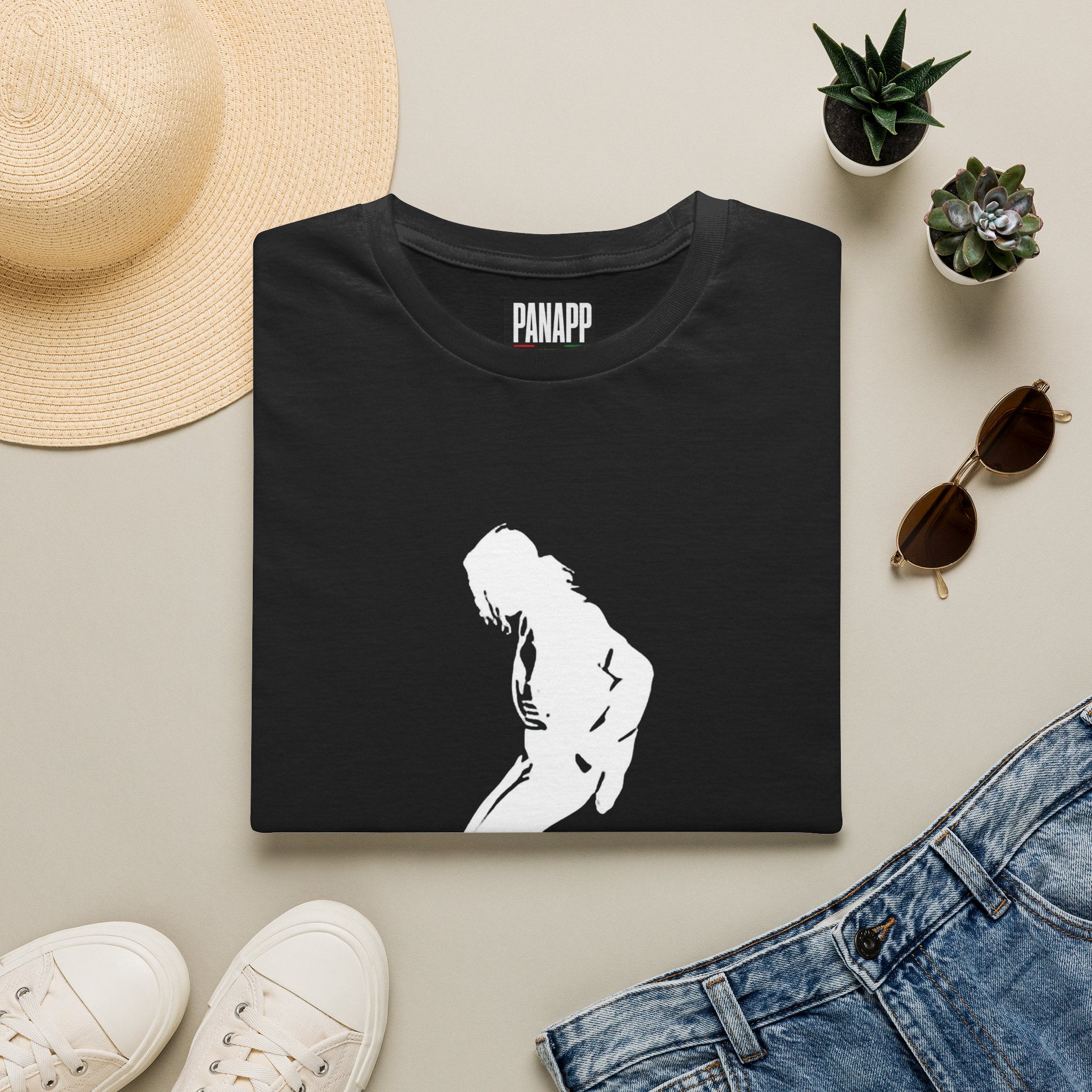 king of pop Silhouette Tee — Iconic Moonwalk Dance T‑Shirt