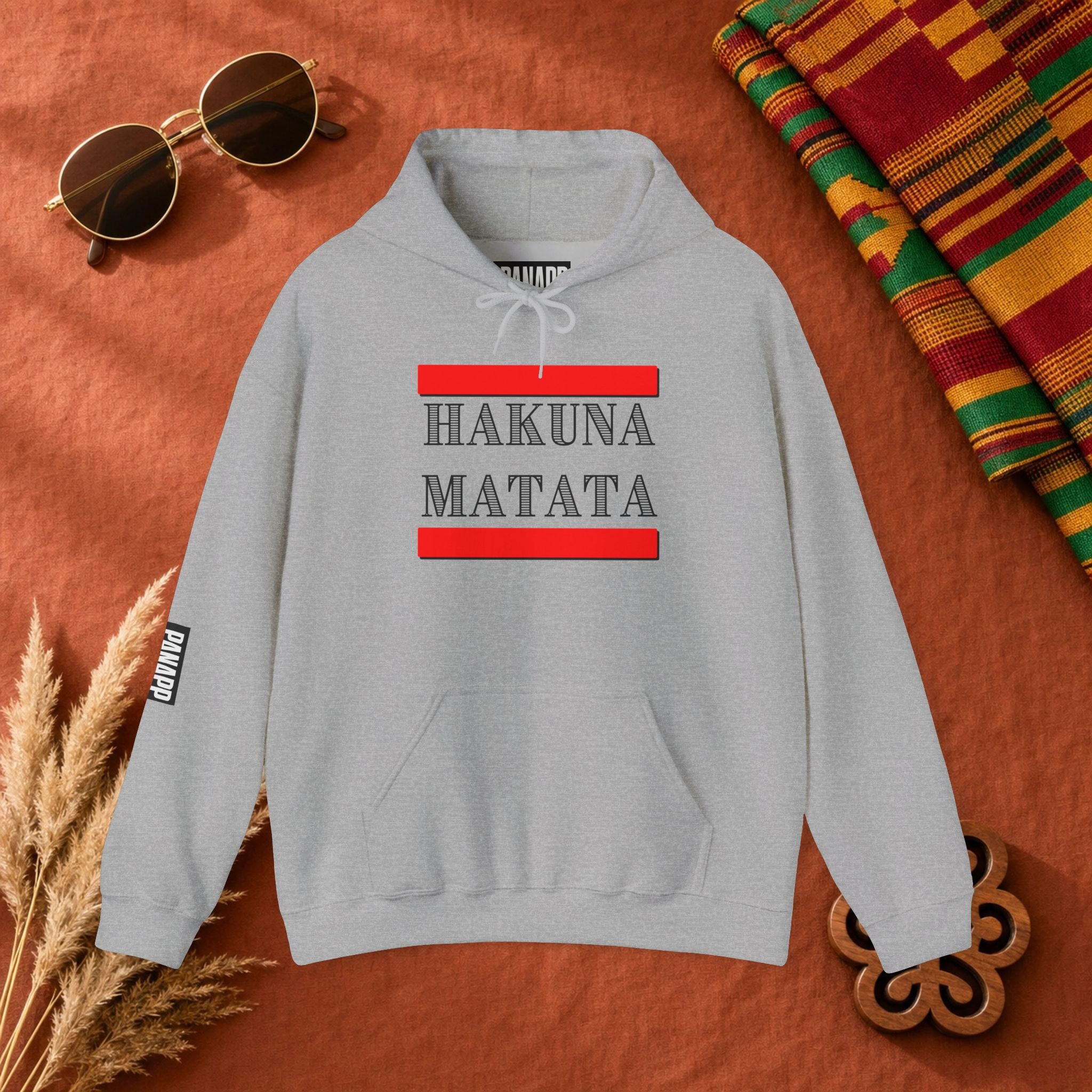 Hakuna Matata Hoodie — Relaxed Quote Hooded Sweatshirt
