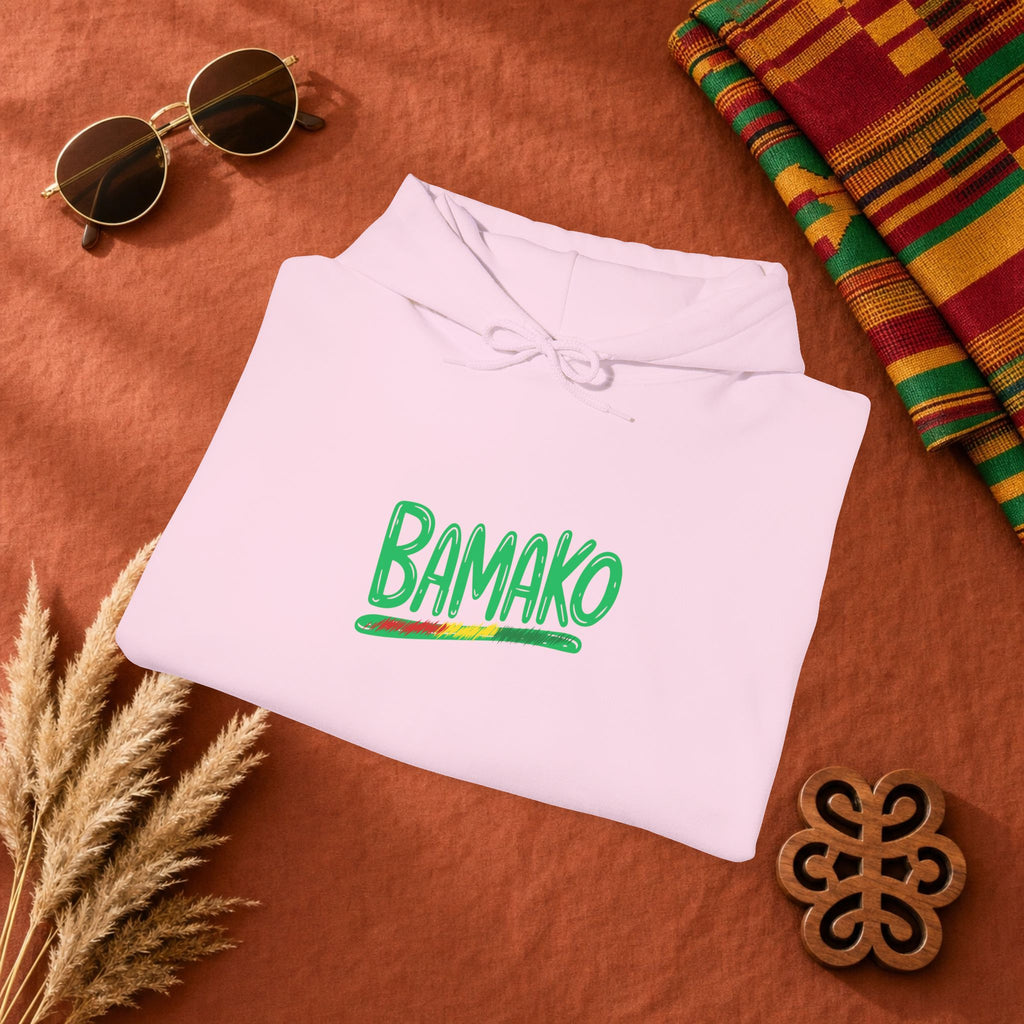 Bamako Graphic Hoodie — Stylish West African City Name Pullover
