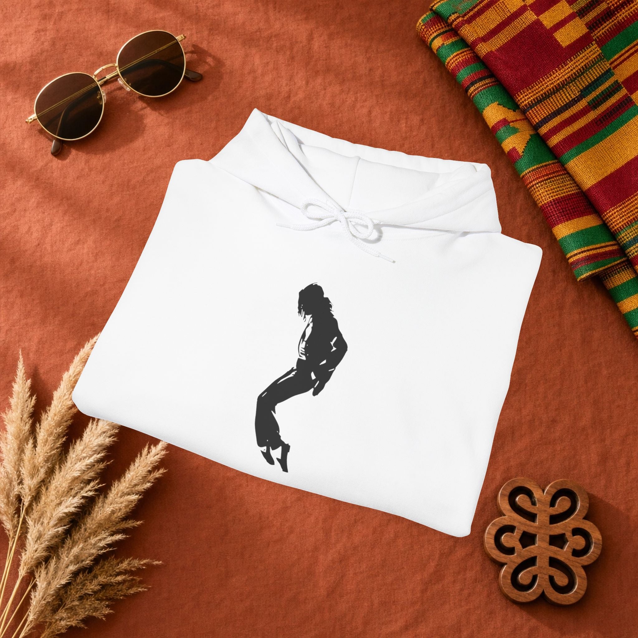 King of pop Silhouette hoodie –