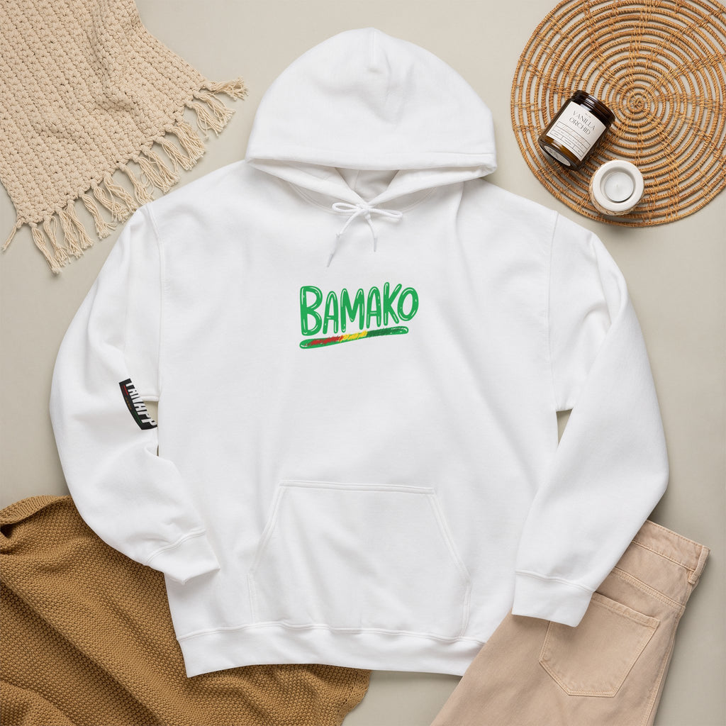 Bamako Graphic Hoodie — Stylish West African City Name Pullover