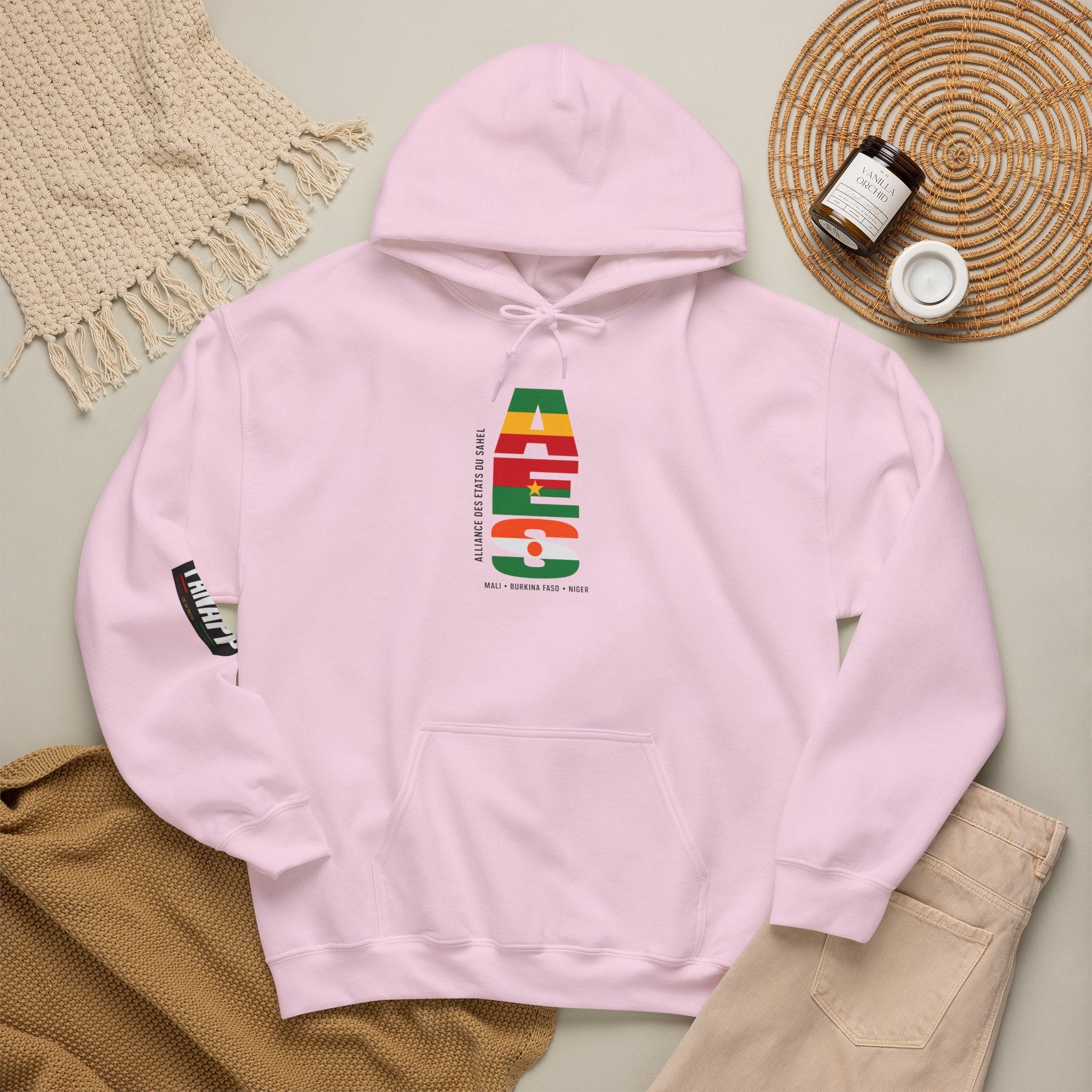 AES  Pull-Hoodie | alliance des etats du sahel pull -hoodie