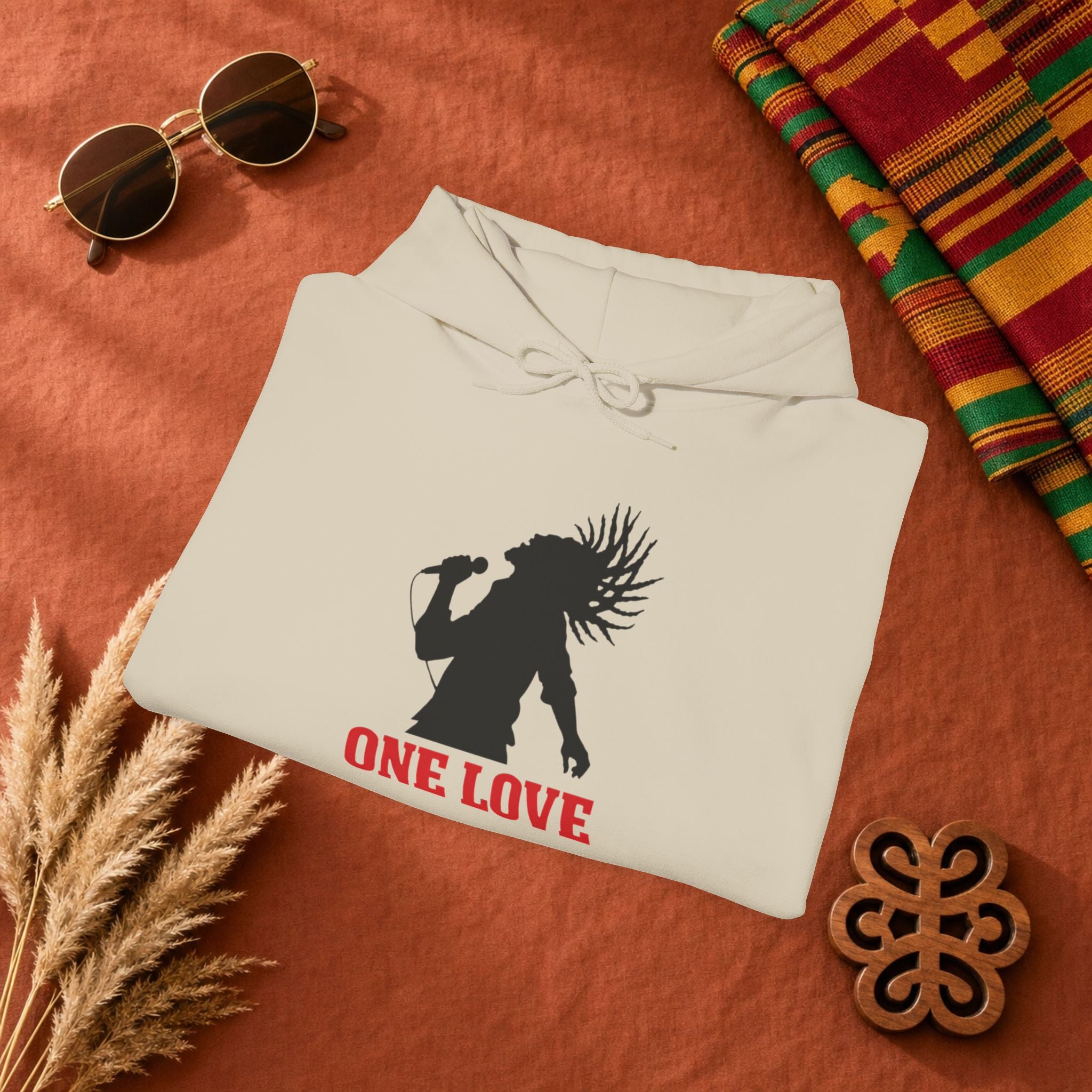 One Love Hoodie — Reggae Silhouette Pullover