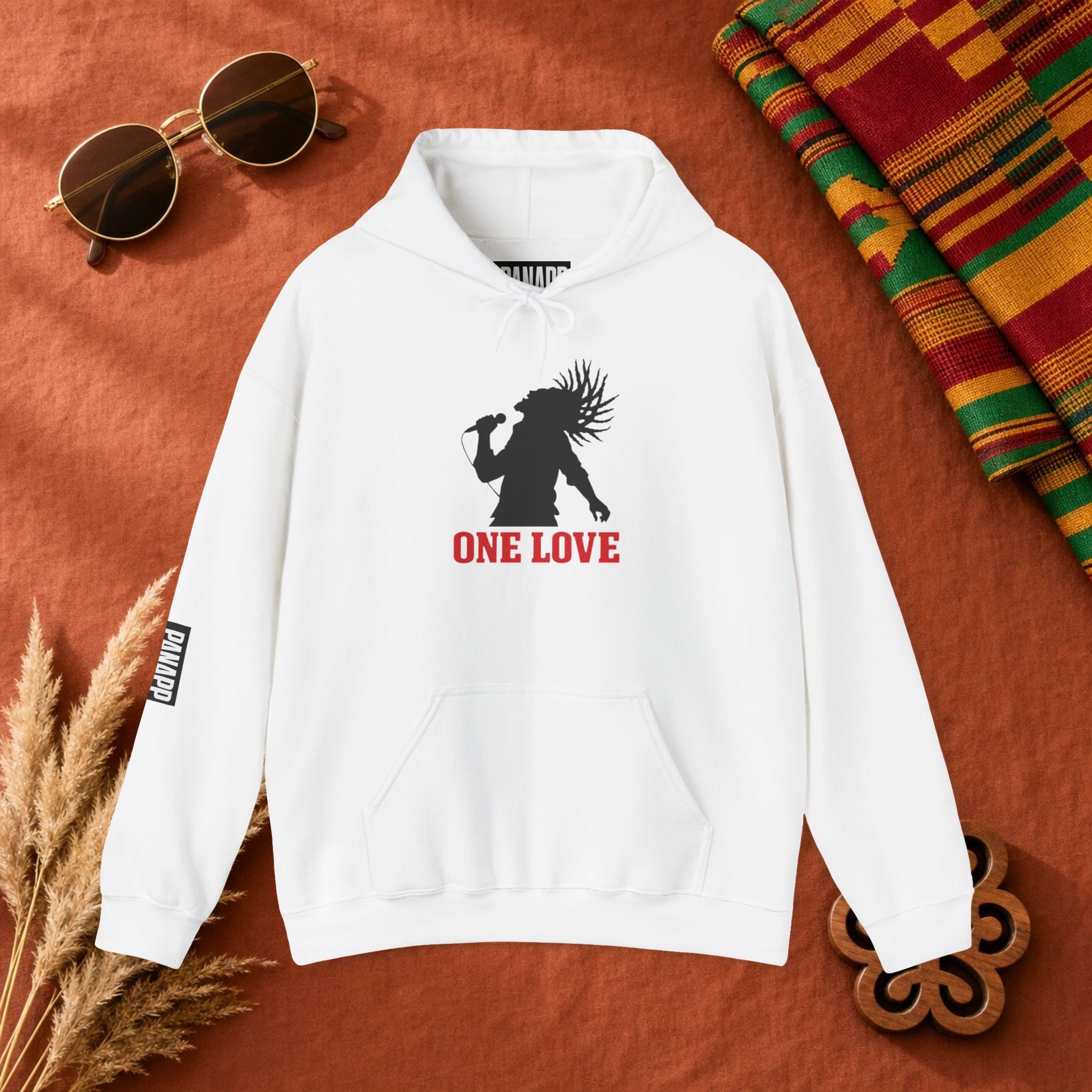 One Love Hoodie — Reggae Silhouette Pullover