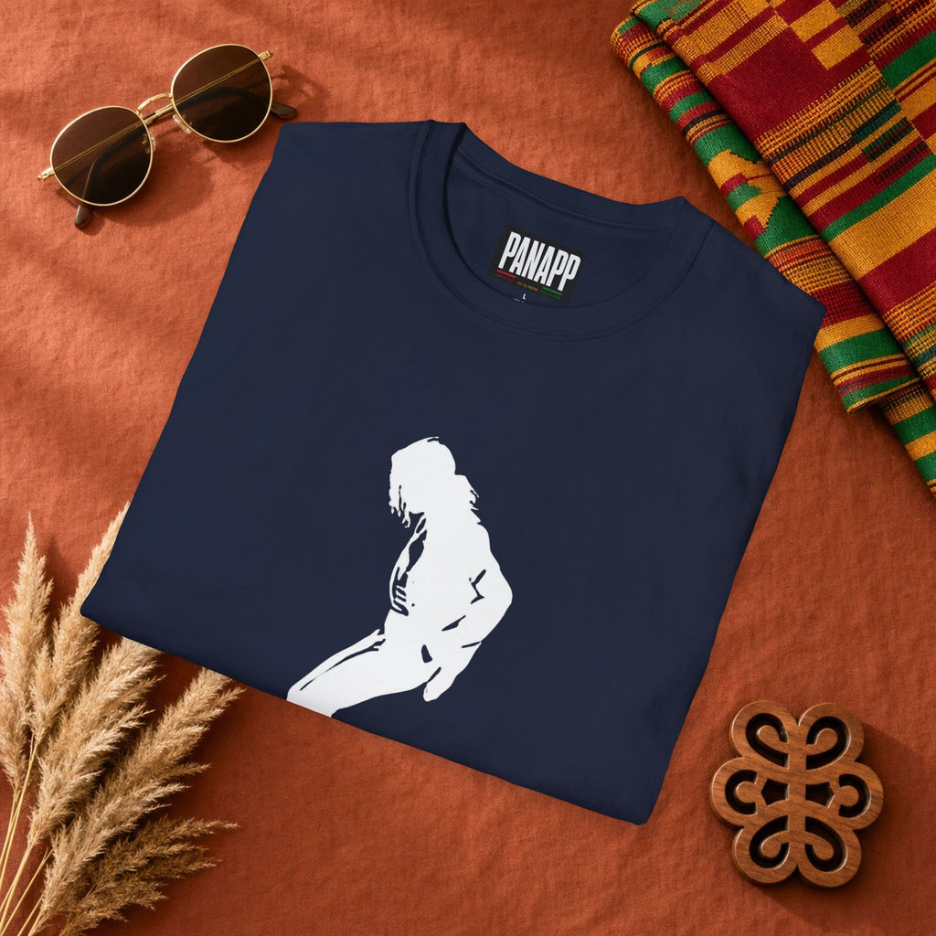 king of pop Silhouette Tee — Iconic Moonwalk Dance T‑Shirt