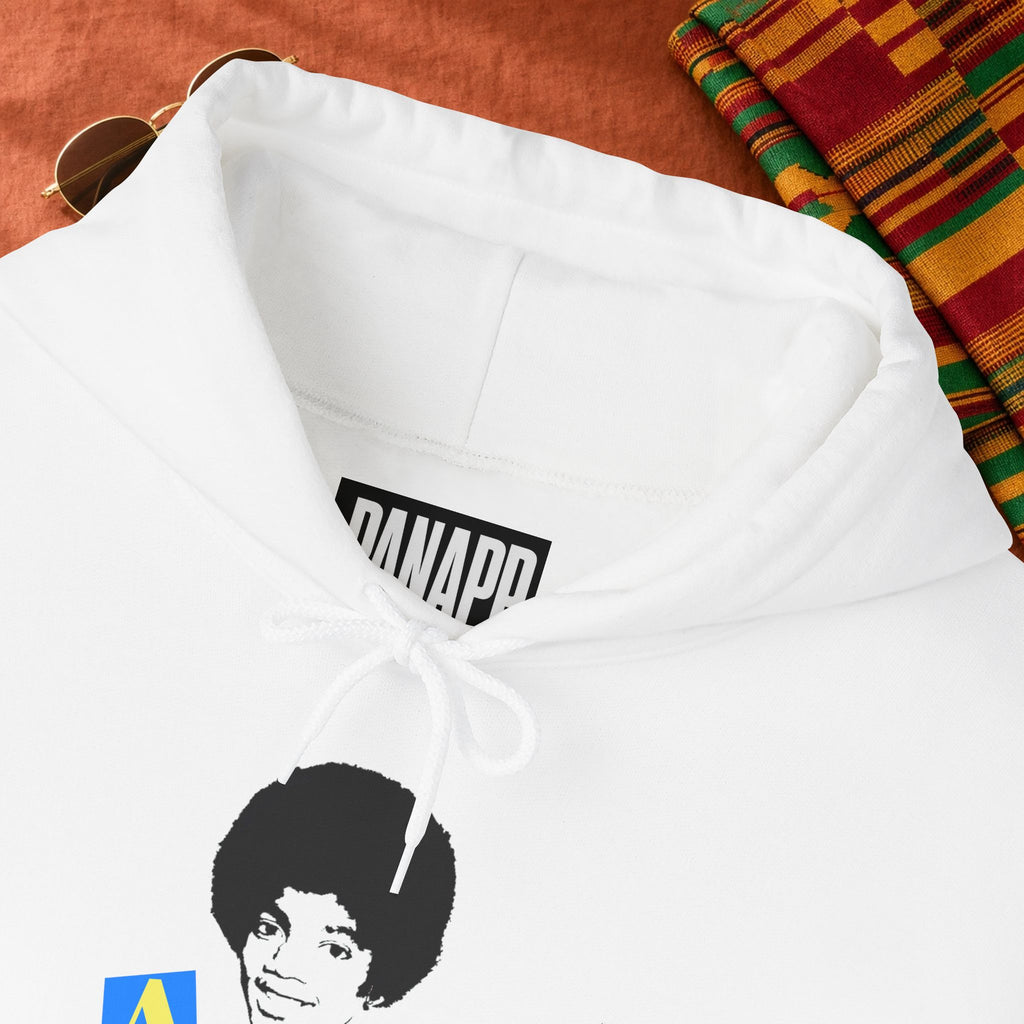 Retro Afro Baby Blocks Hoodie — Vintage Black Baby ABC Graphic Sweatshirt