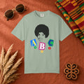 A B C , 1, 2, 3 Unisex Garment-Dyed T-shirt
