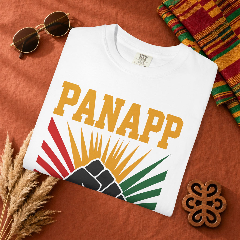 Panapp Black Power Fist Tee — Afrocentric Unity T-Shirt