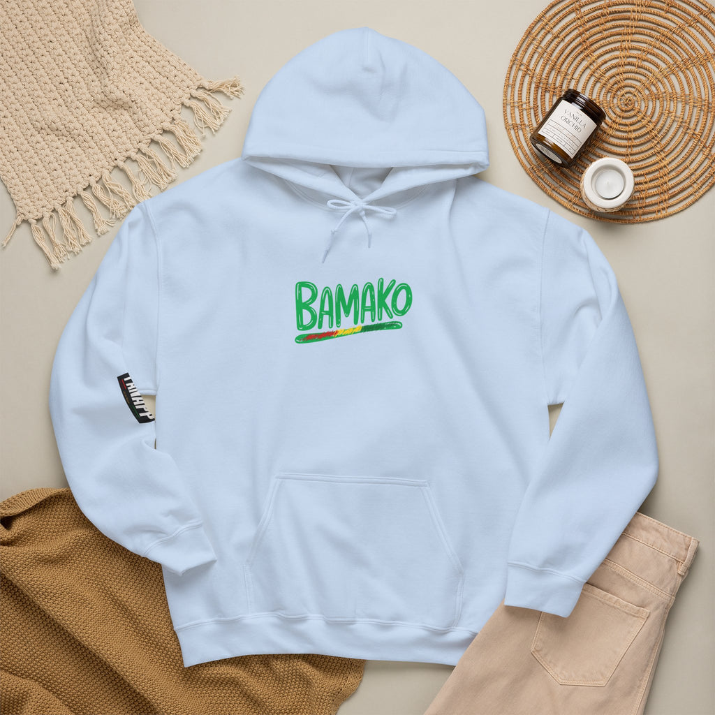 Bamako Graphic Hoodie — Stylish West African City Name Pullover