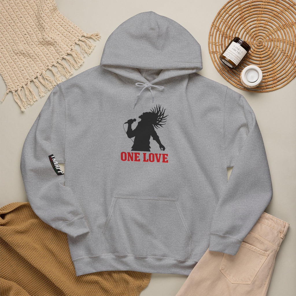 One Love Hoodie — Reggae Silhouette Pullover