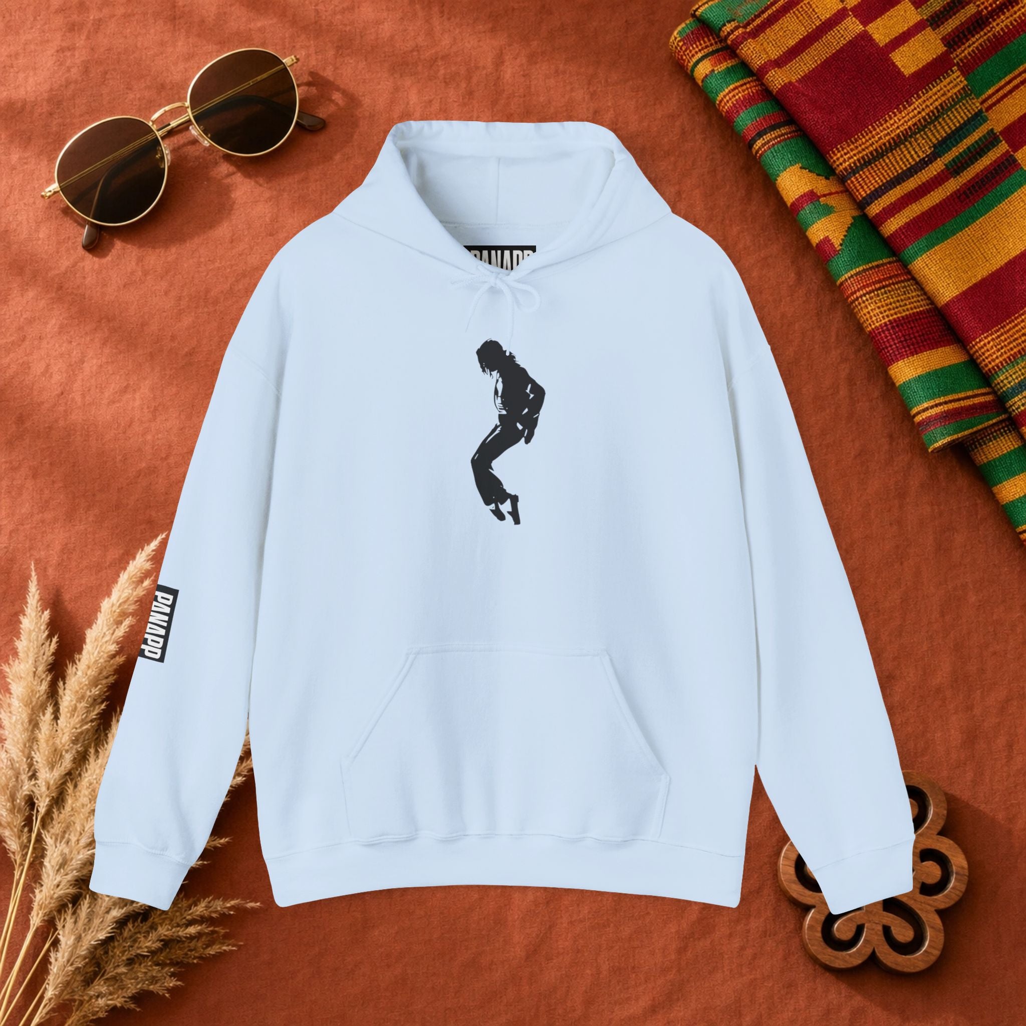 King of pop Silhouette hoodie –