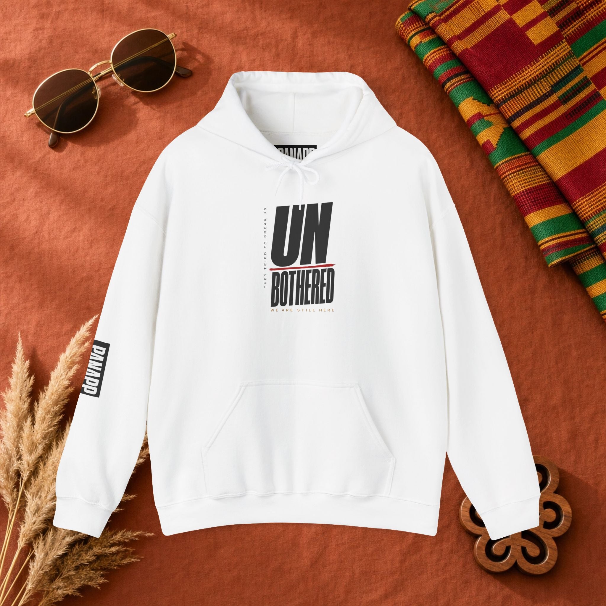 UNBothered Hoodie — Minimal Statement Graphic Hooded Sweatshirt