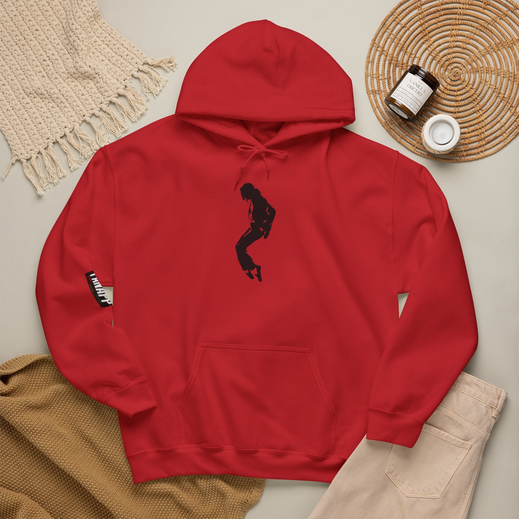 King of pop Silhouette hoodie –