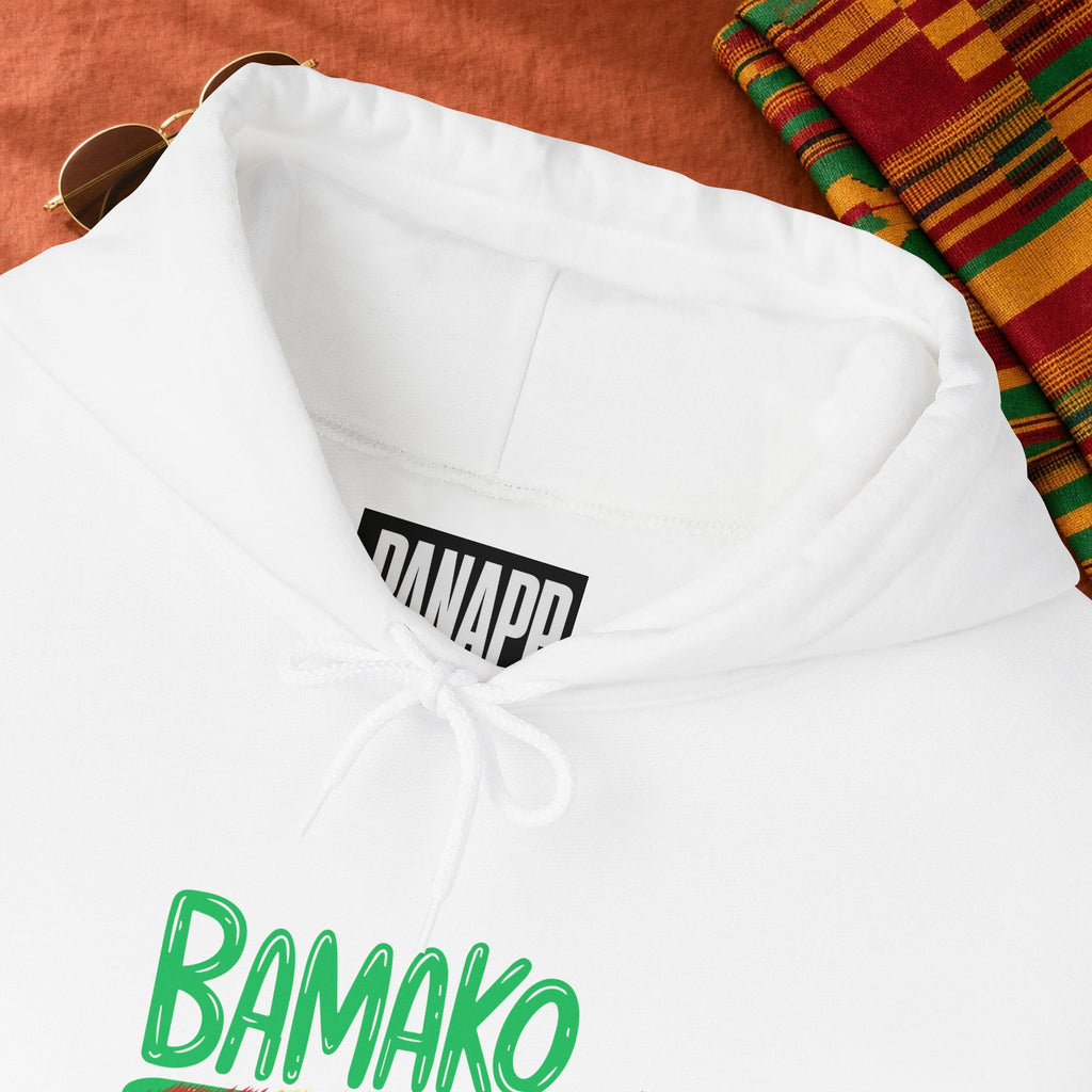 Bamako Graphic Hoodie — Stylish West African City Name Pullover