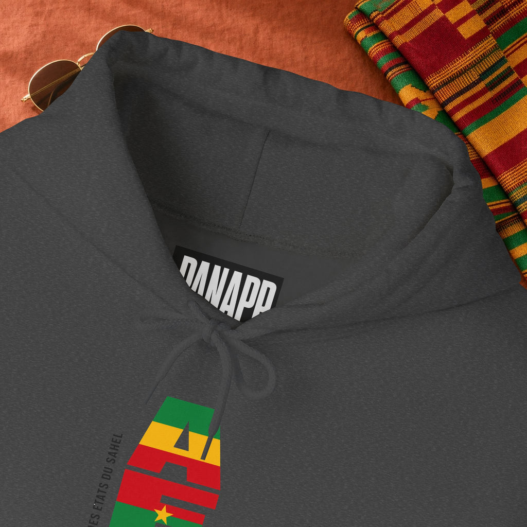 AES  Pull-Hoodie | alliance des etats du sahel pull -hoodie