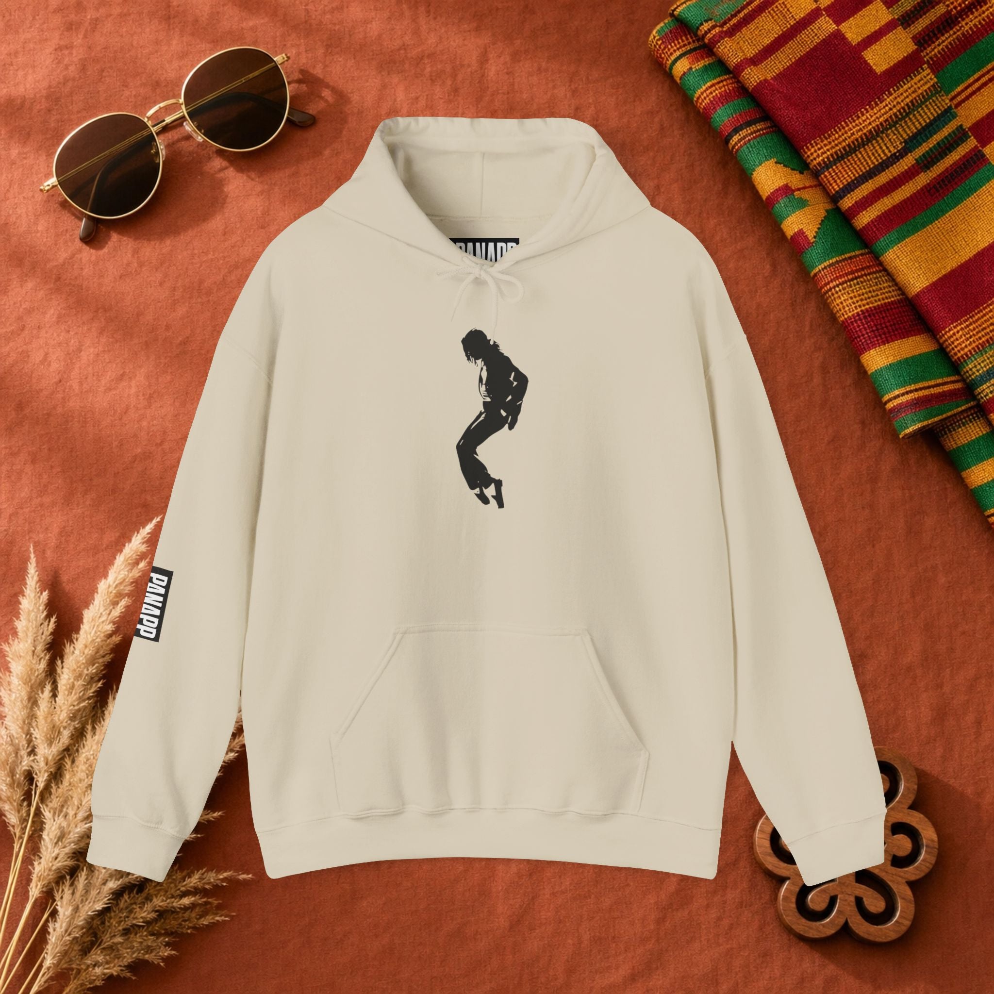 King of pop Silhouette hoodie –