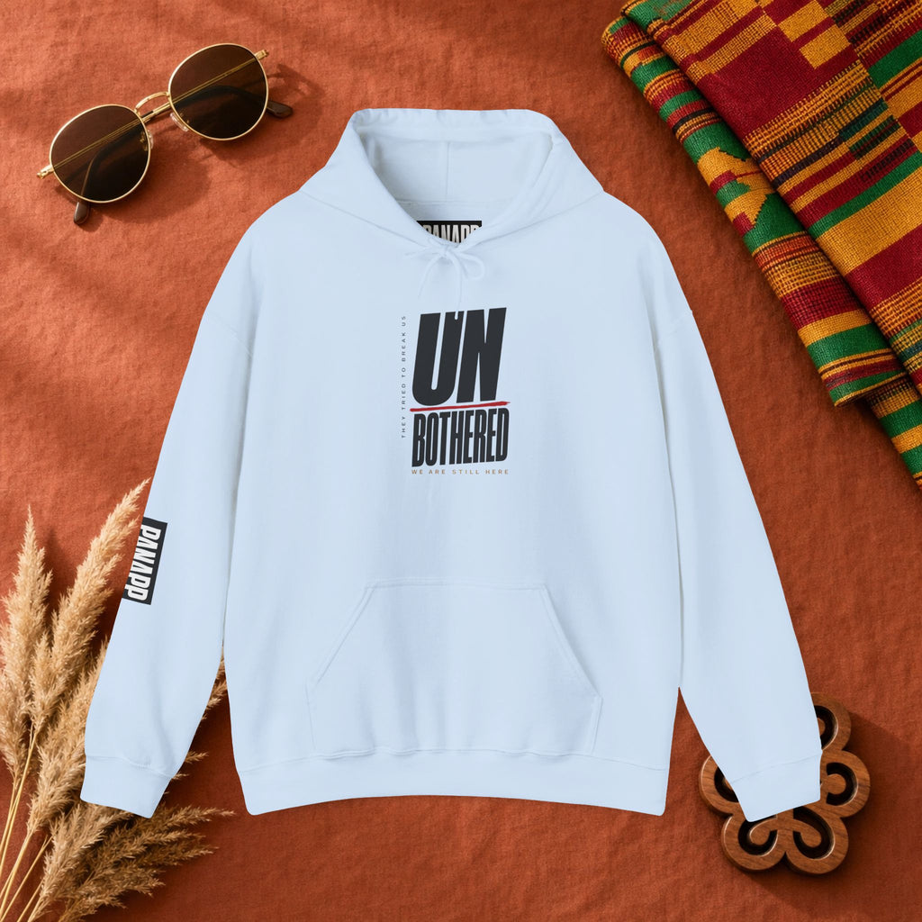 UNBothered Hoodie — Minimal Statement Graphic Hooded Sweatshirt