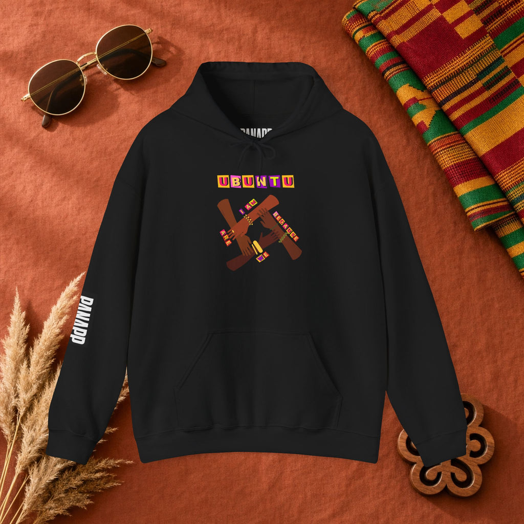 Ubuntu Afrobeat Hoodie — African Cultural Graphic Pullover