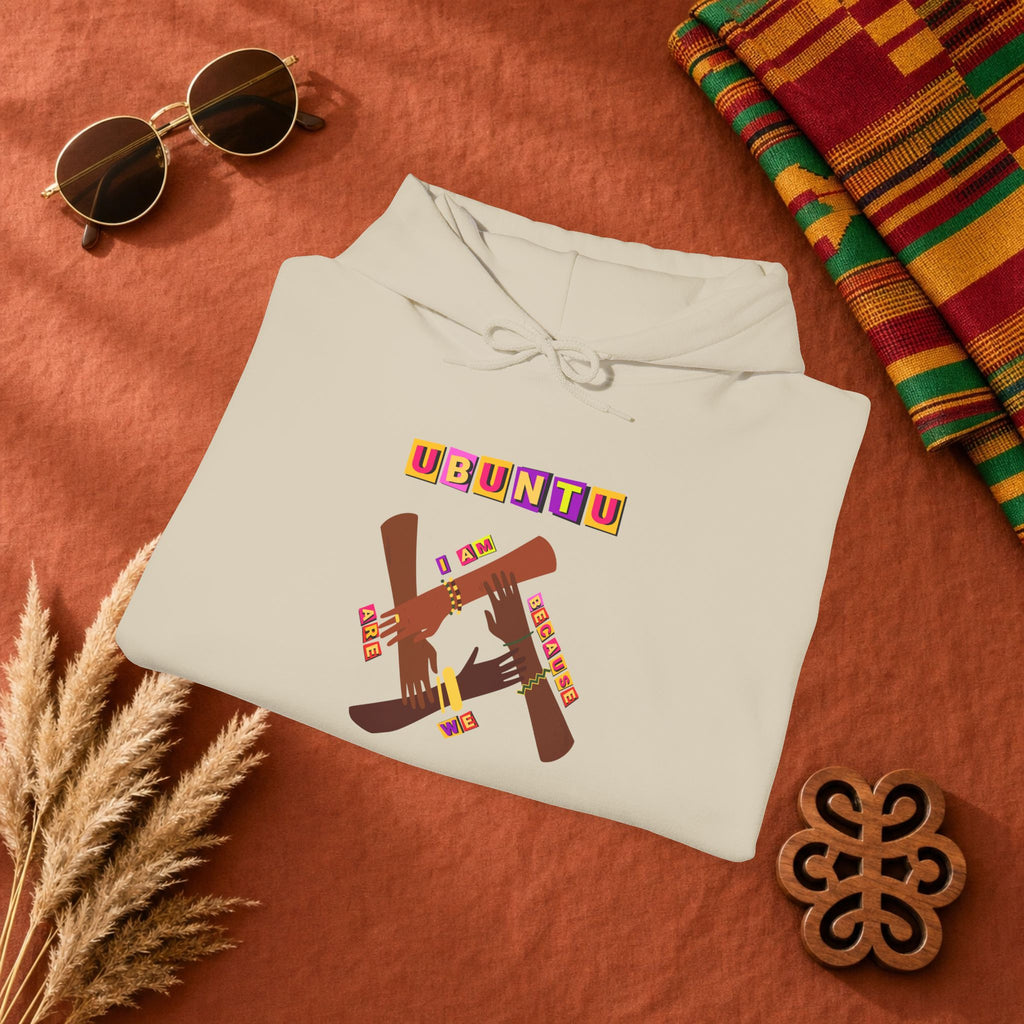 Ubuntu Afrobeat Hoodie — African Cultural Graphic Pullover