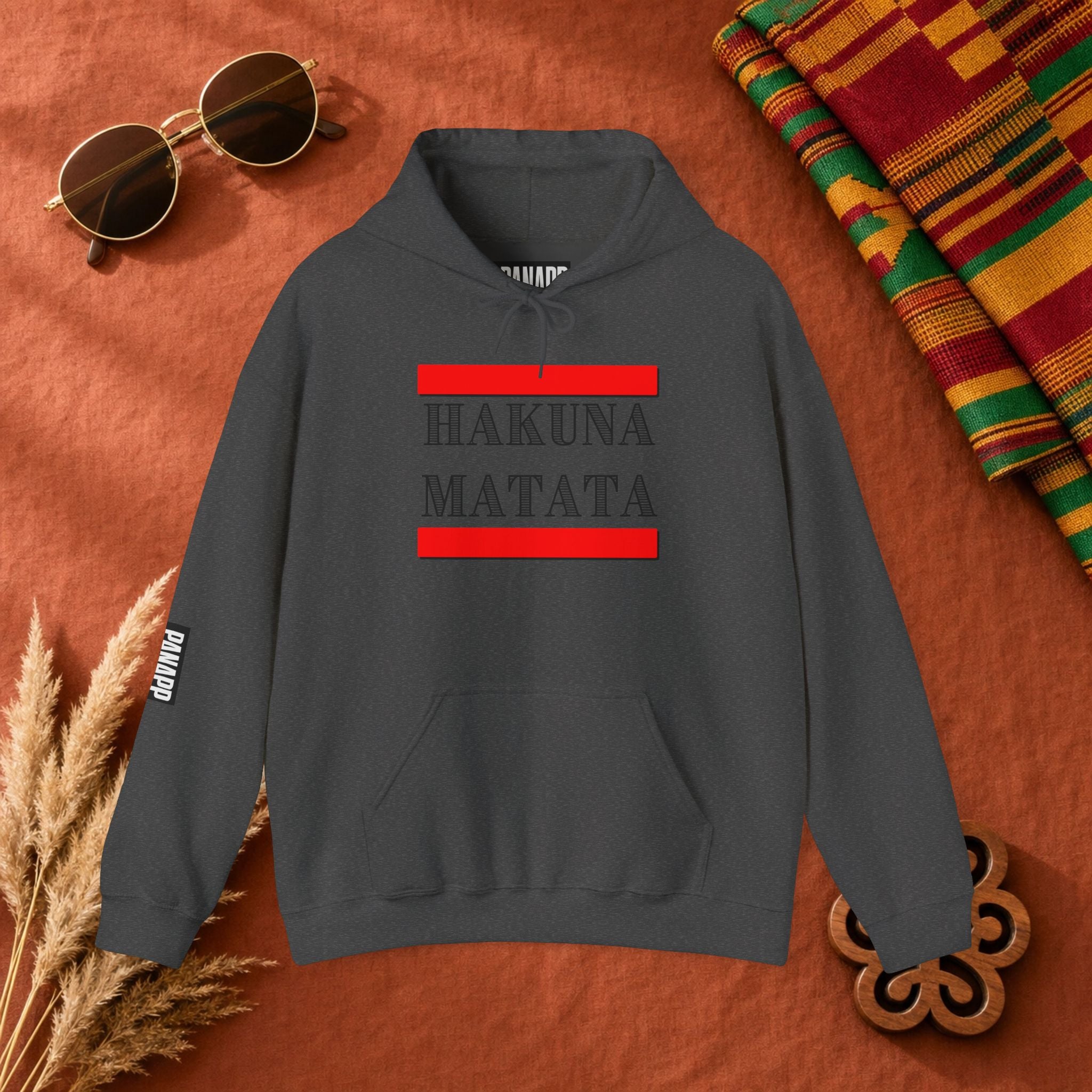 Hakuna Matata Hoodie — Relaxed Quote Hooded Sweatshirt