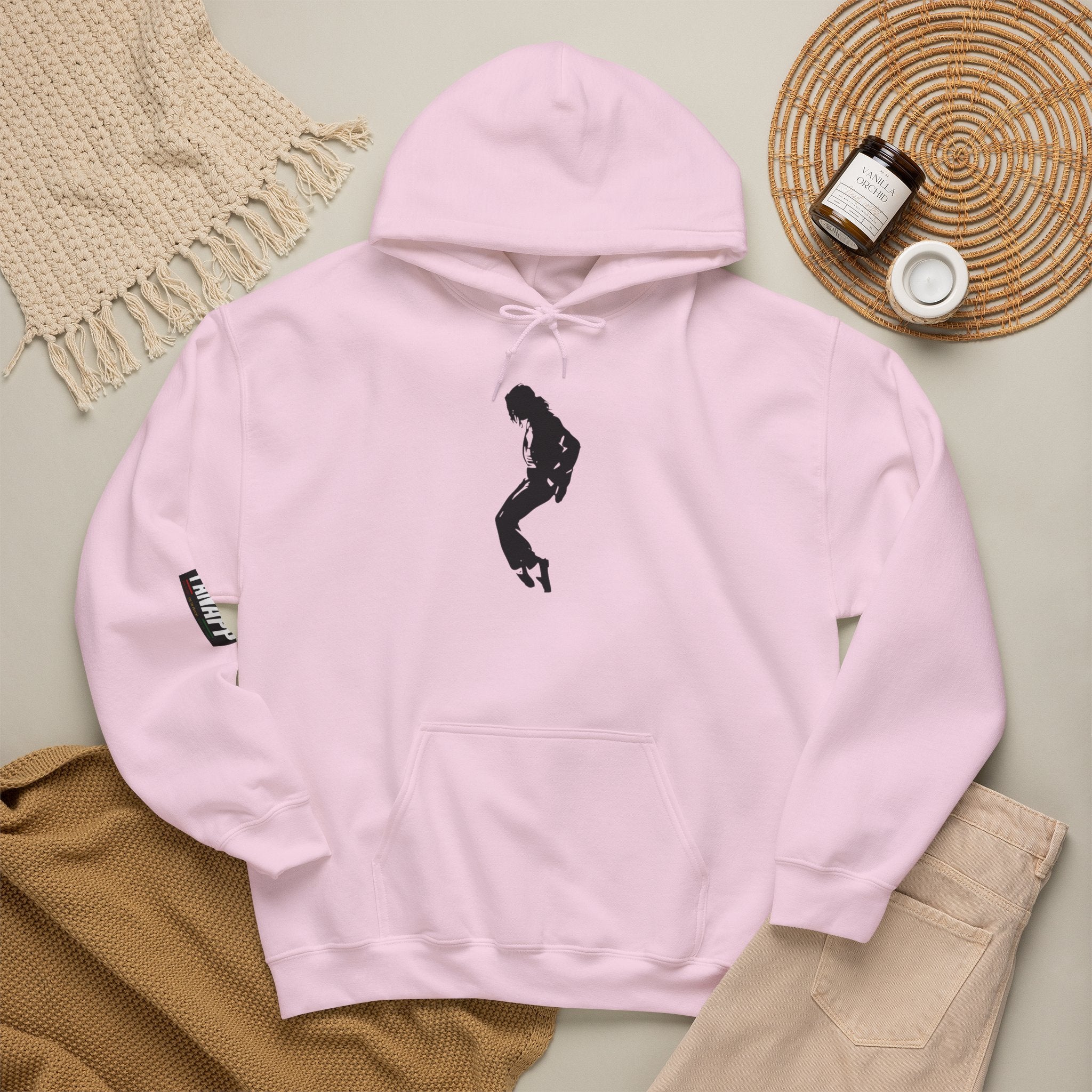 King of pop Silhouette hoodie –