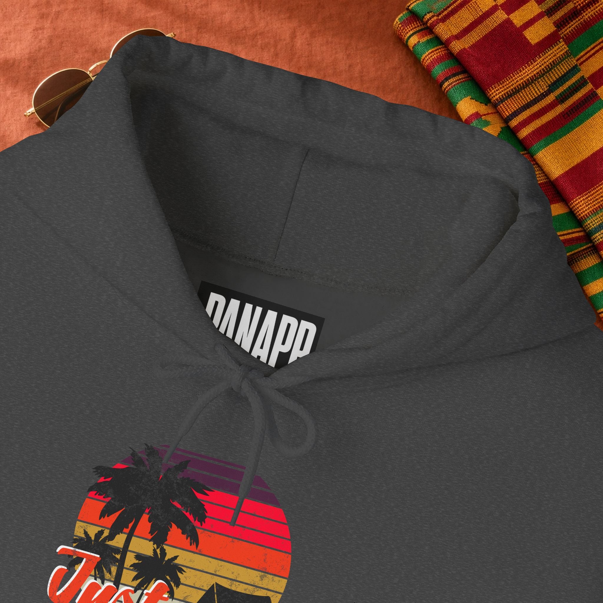Hakuna Matata Hoodie – Just Relax Sunset Lion Graphic Hoodie