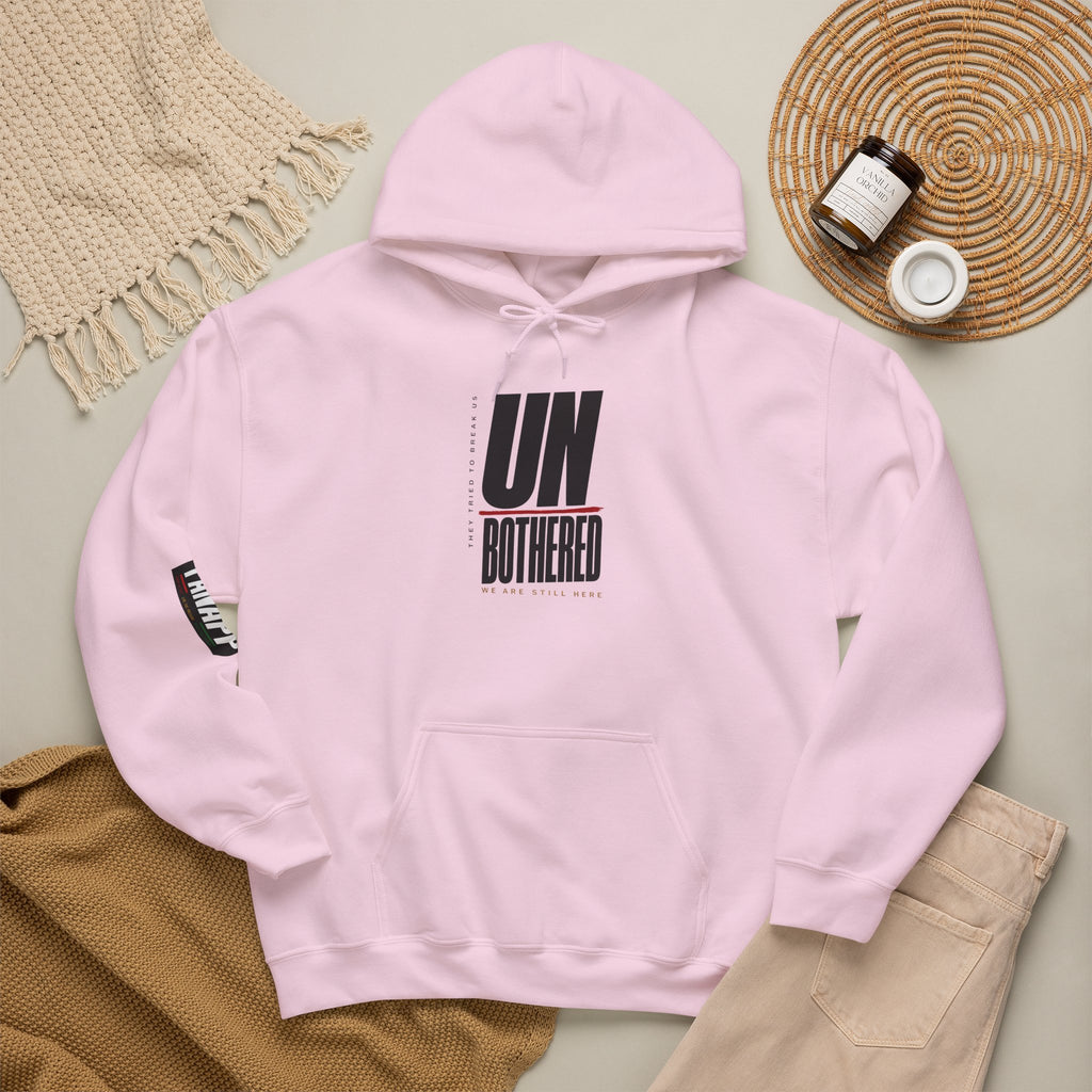 UNBothered Hoodie — Minimal Statement Graphic Hooded Sweatshirt