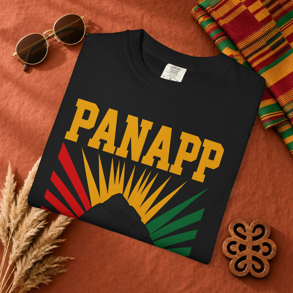 Panapp Black Power Fist Tee — Afrocentric Unity T-Shirt