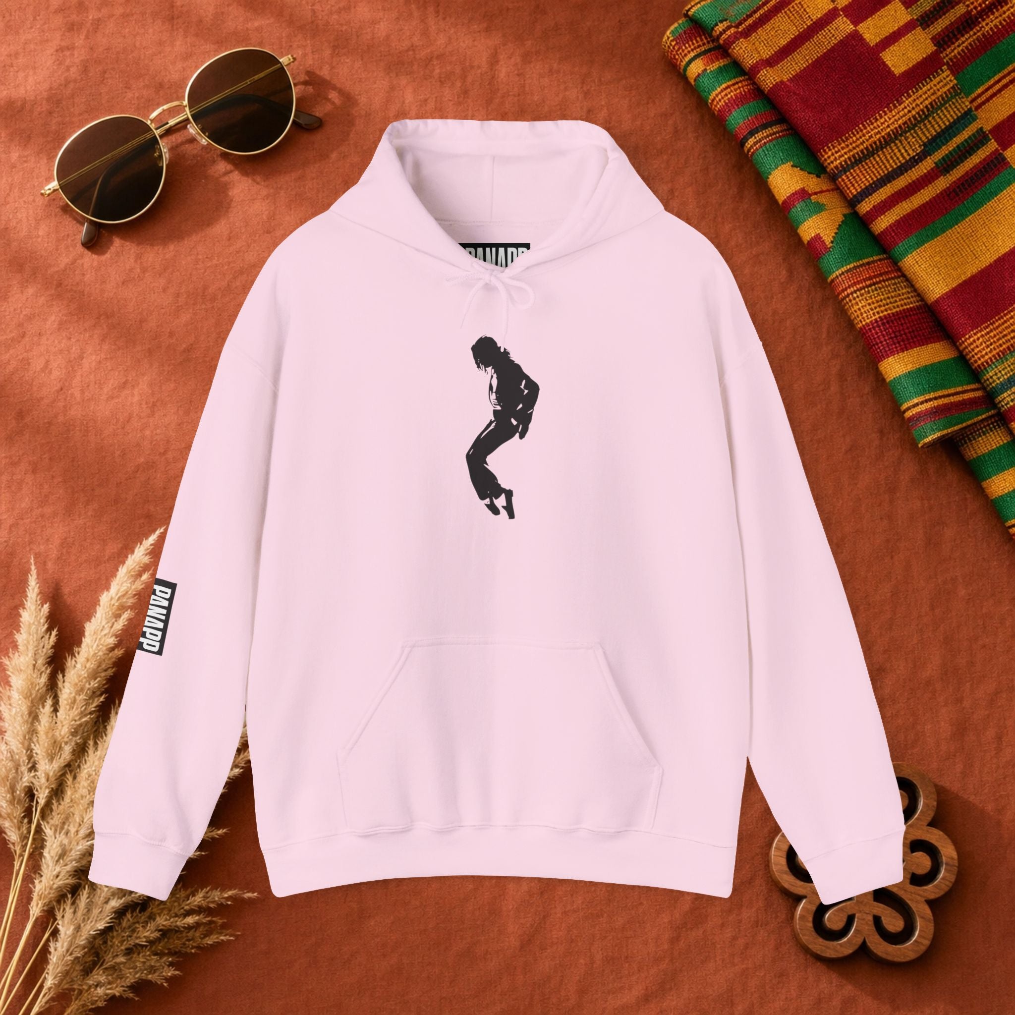 King of pop Silhouette hoodie –