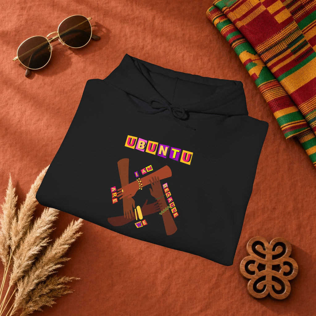Ubuntu Afrobeat Hoodie — African Cultural Graphic Pullover